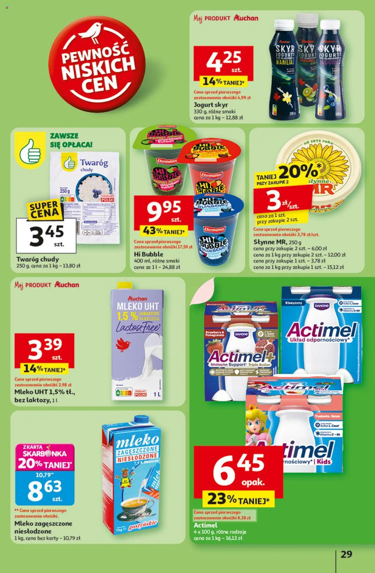 Auchan Odlotowe ceny na start szkoły Hipermarket Gazetka  ważna od  21.08.2025 do 27.08.2025 strona 29