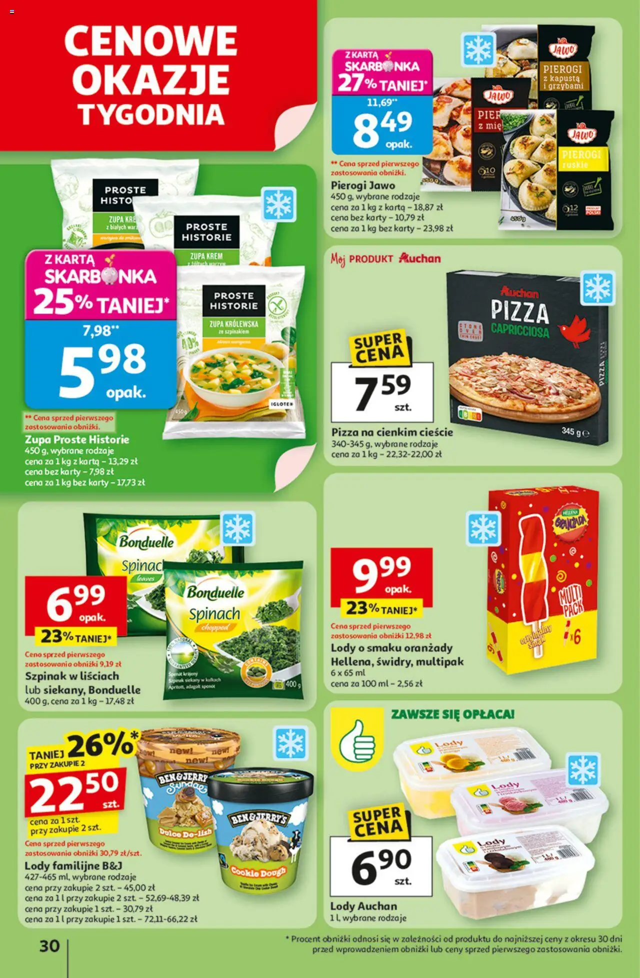 Auchan Odlotowe ceny na start szkoły Hipermarket Gazetka  ważna od  21.08.2025 do 27.08.2025 strona 30