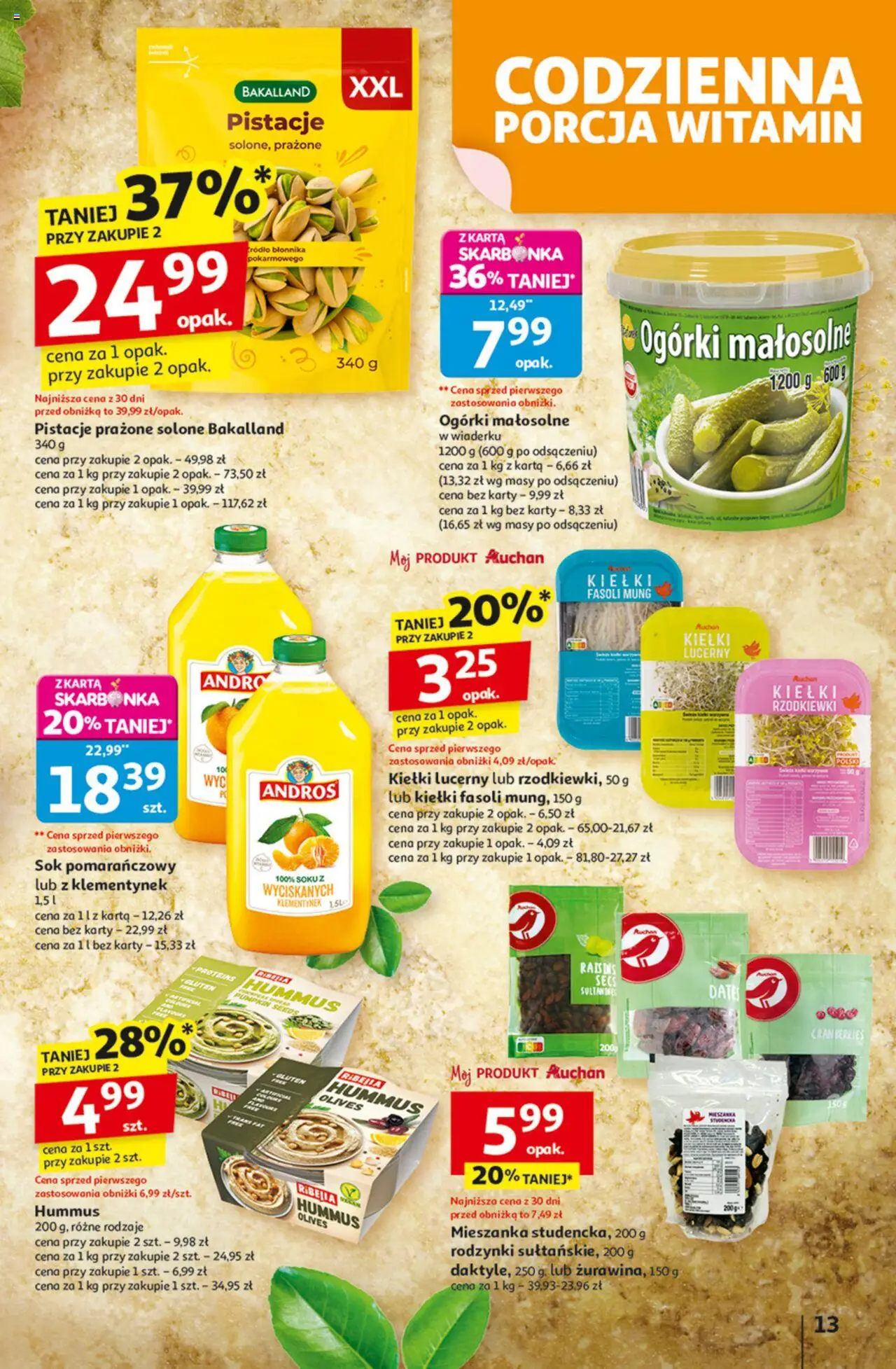 Auchan Odlotowe ceny na start szkoły Hipermarket Gazetka ważna od 28.08.2025 do 03.09.2025 strona 12