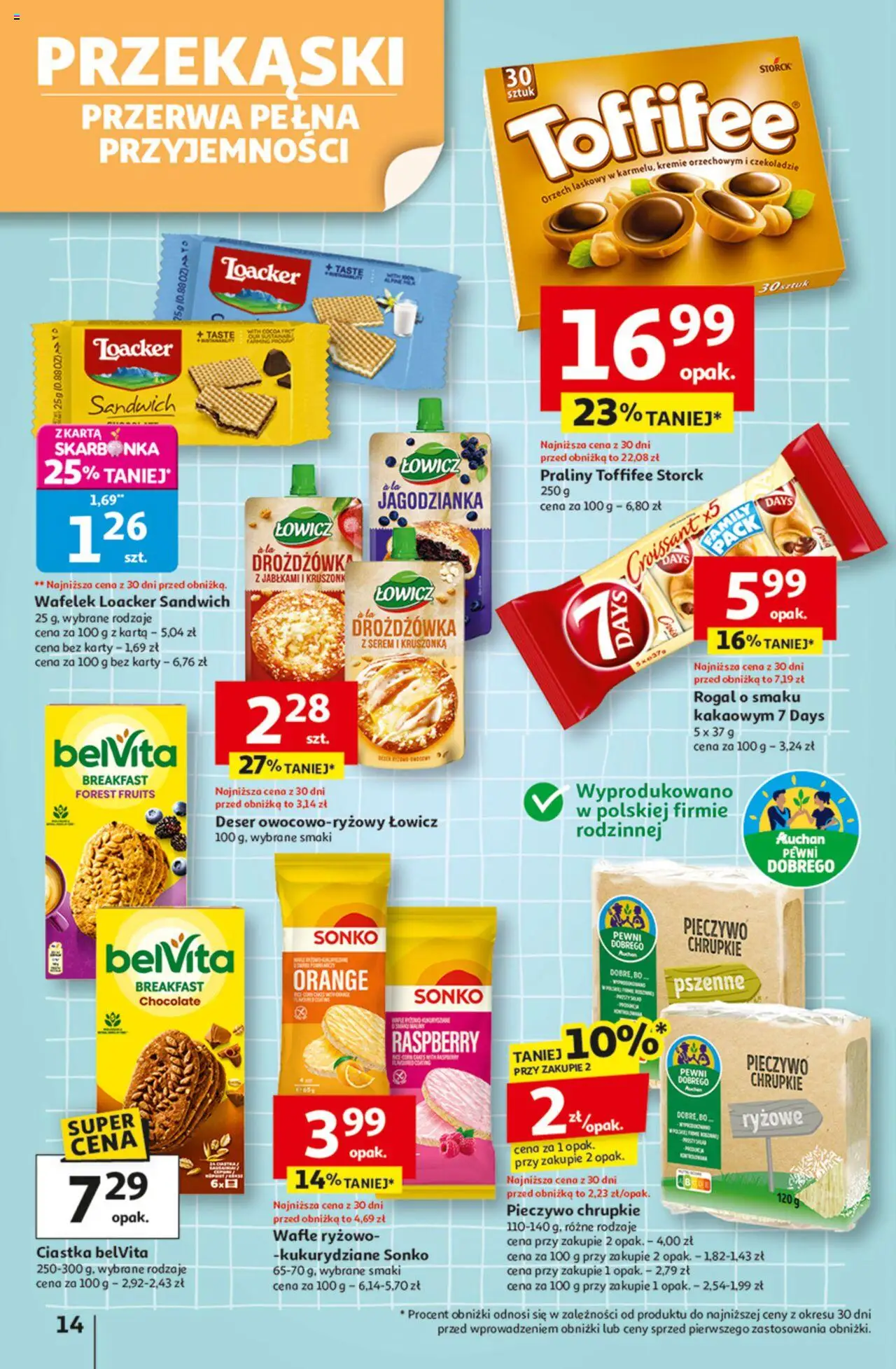 Auchan Odlotowe ceny na start szkoły Hipermarket Gazetka ważna od 28.08.2025 do 03.09.2025 strona 13