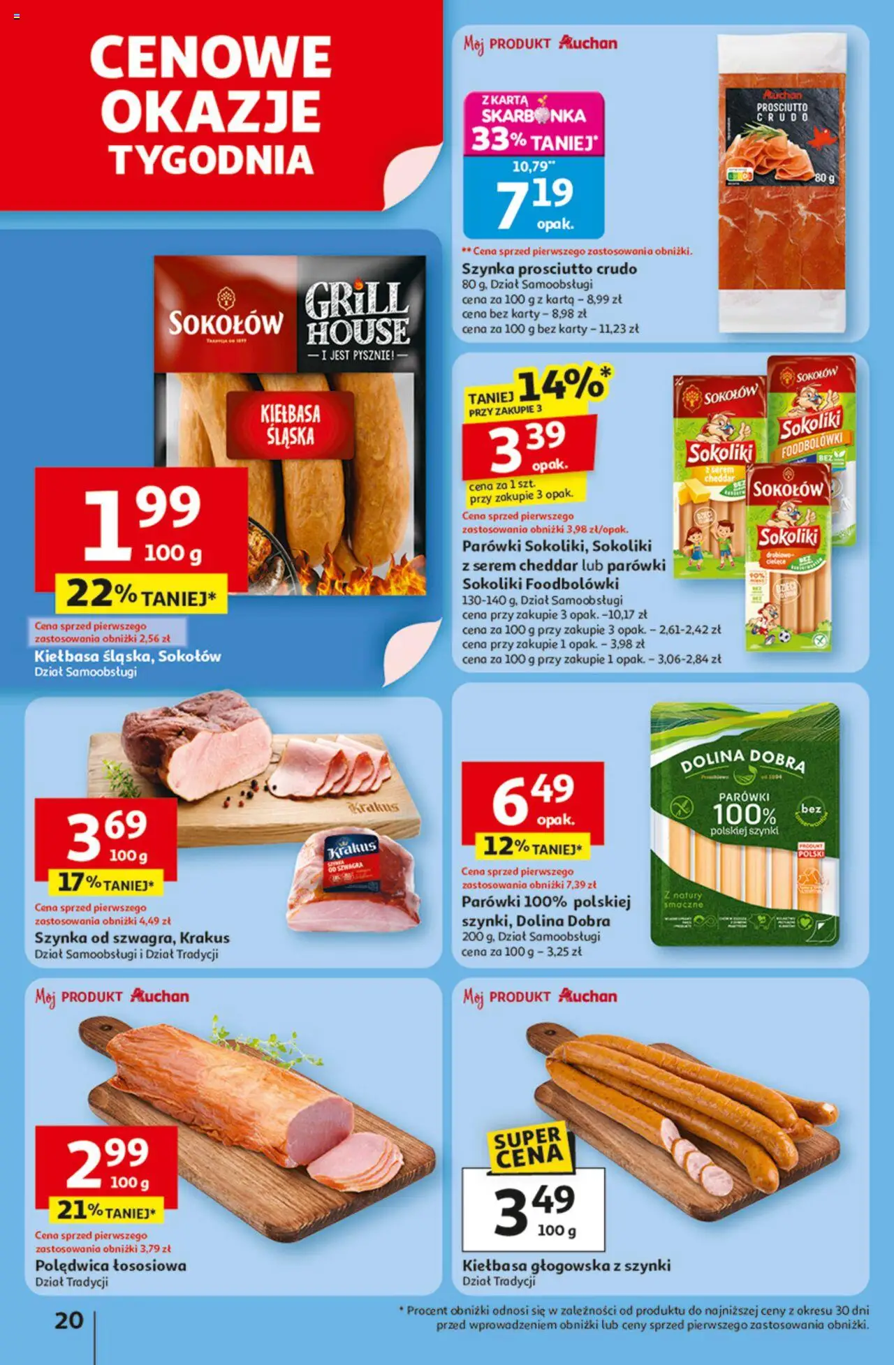Auchan Odlotowe ceny na start szkoły Hipermarket Gazetka ważna od 28.08.2025 do 03.09.2025 strona 18