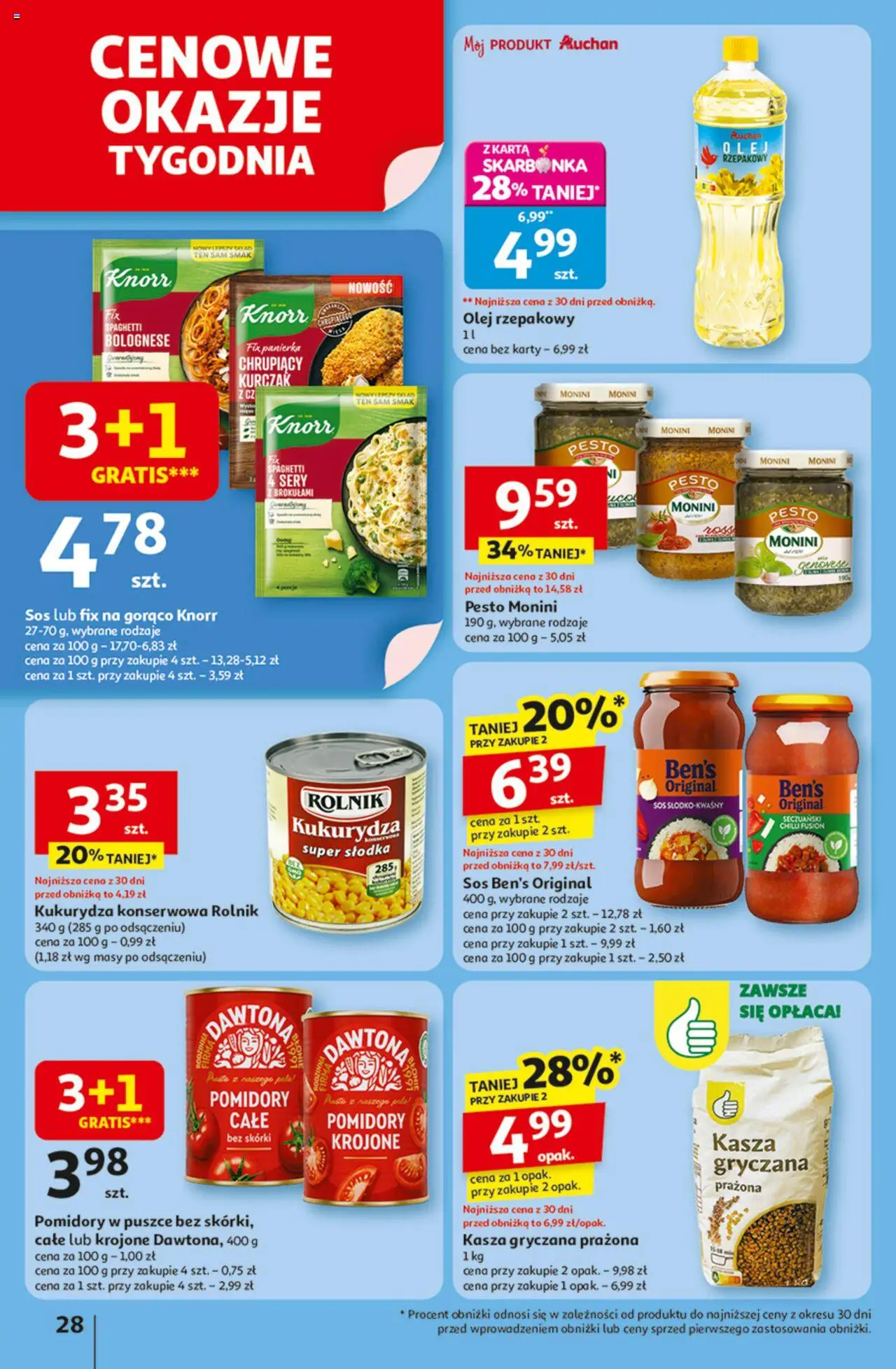 Auchan Odlotowe ceny na start szkoły Hipermarket Gazetka ważna od 28.08.2025 do 03.09.2025 strona 26