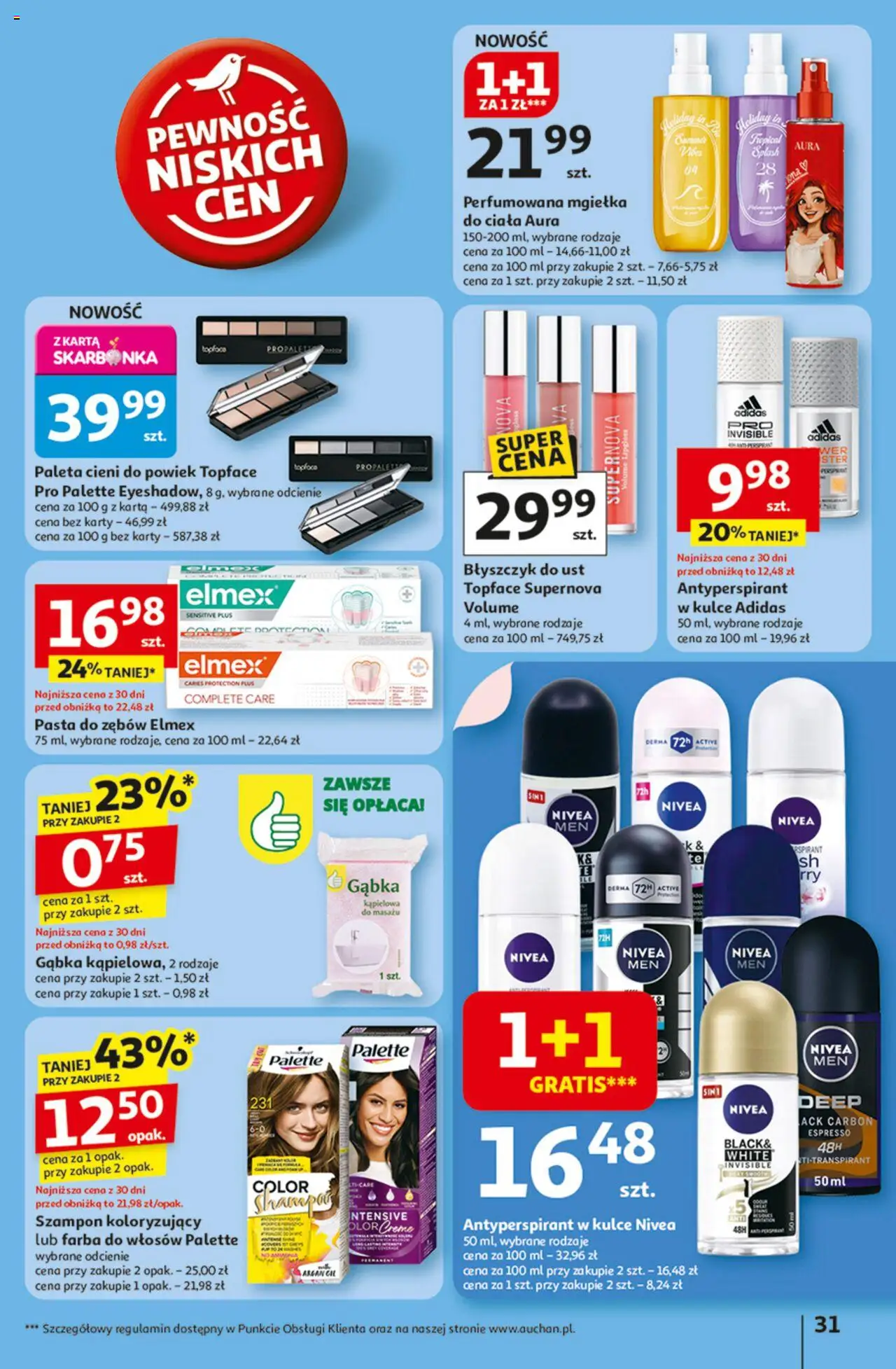 Auchan Odlotowe ceny na start szkoły Hipermarket Gazetka ważna od 28.08.2025 do 03.09.2025 strona 29