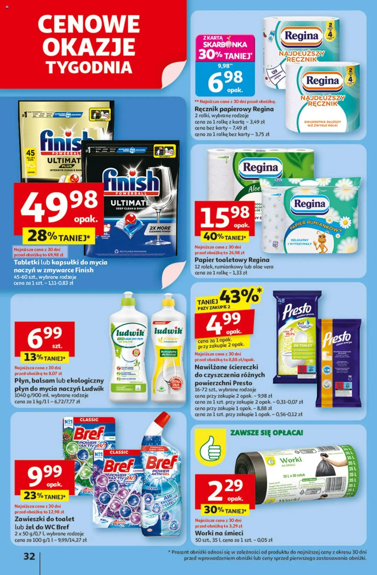 Auchan Odlotowe ceny na start szkoły Hipermarket Gazetka ważna od 28.08.2025 do 03.09.2025 strona 30