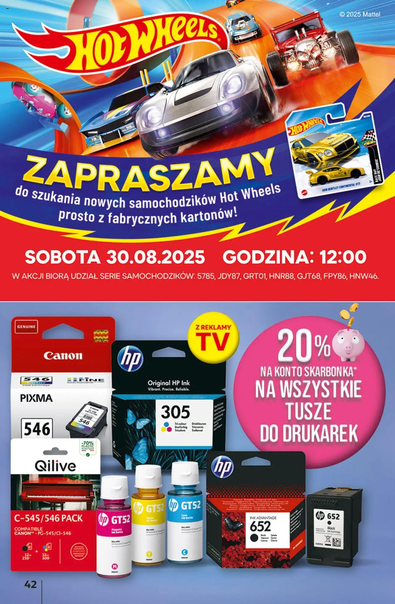 Auchan Odlotowe ceny na start szkoły Hipermarket Gazetka ważna od 28.08.2025 do 03.09.2025 strona 40