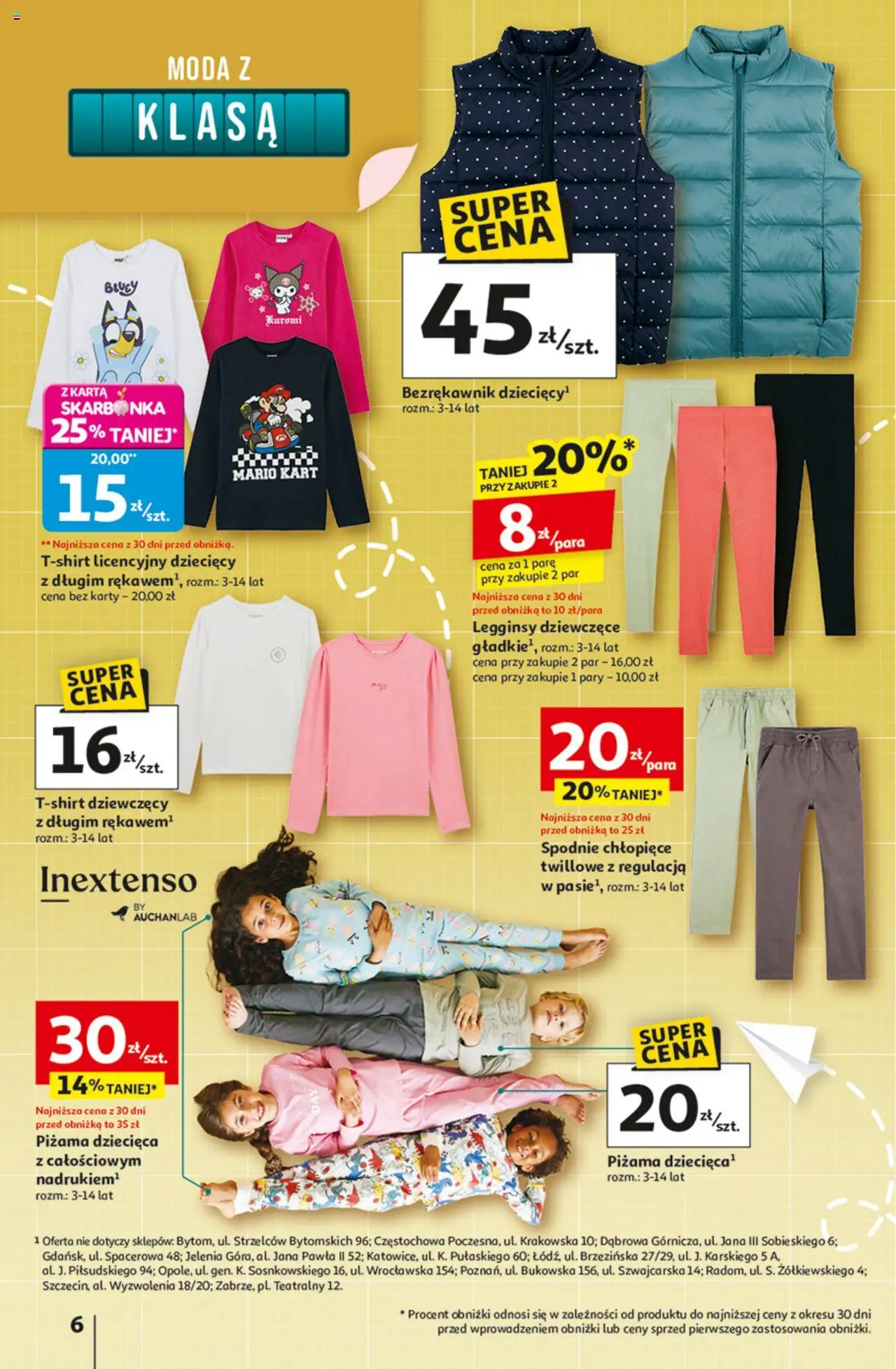 Auchan Odlotowe ceny na start szkoły Hipermarket Gazetka ważna od 28.08.2025 do 03.09.2025 strona 5