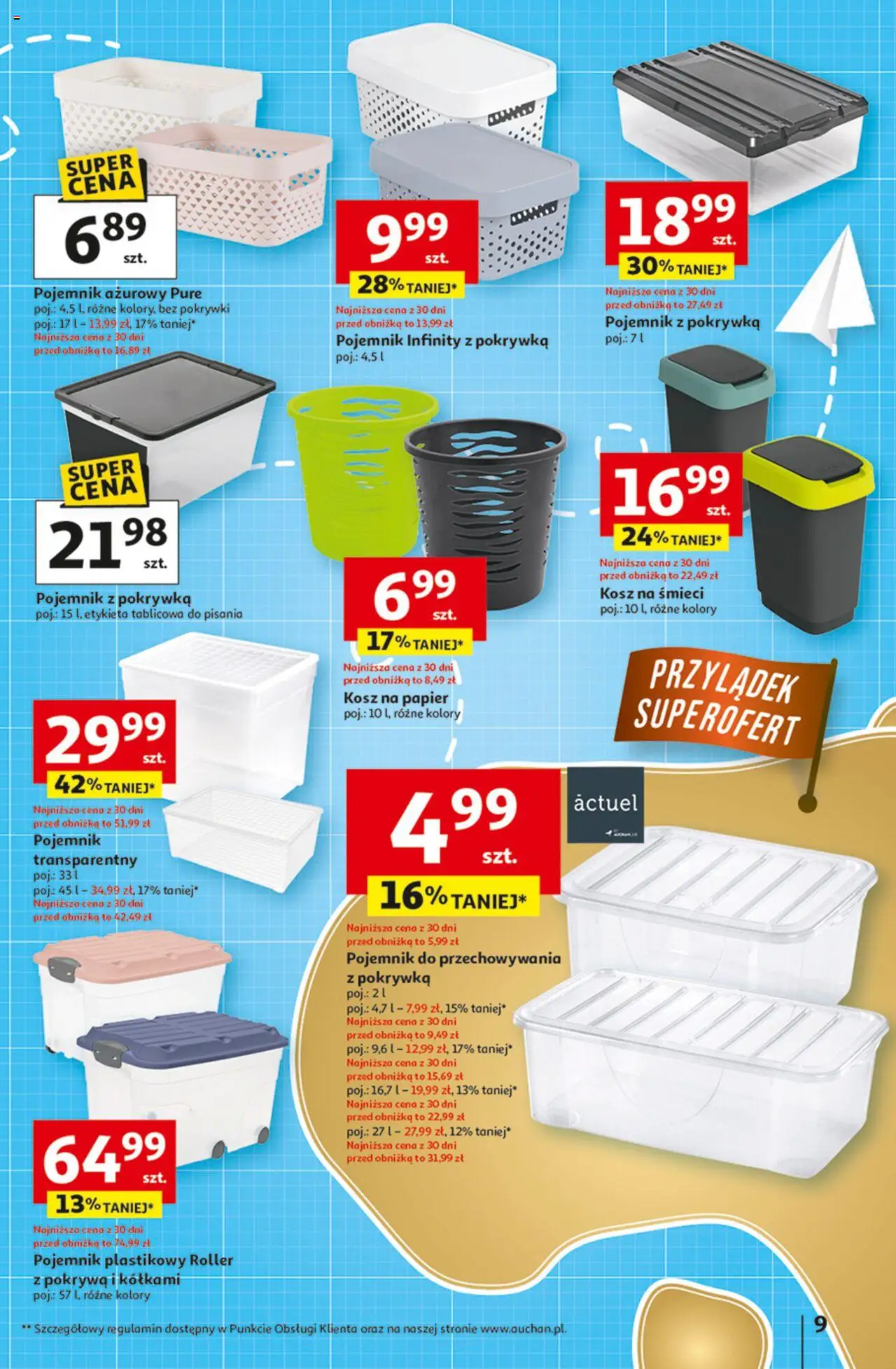 Auchan Odlotowe ceny na start szkoły Hipermarket Gazetka ważna od 28.08.2025 do 03.09.2025 strona 8