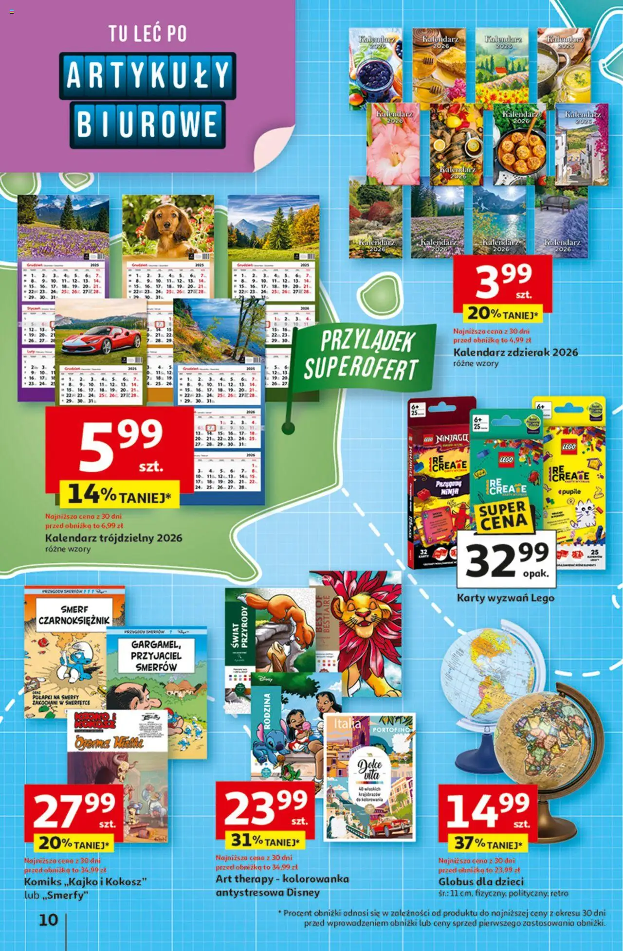 Auchan Odlotowe ceny na start szkoły Hipermarket Gazetka ważna od 28.08.2025 do 03.09.2025 strona 9