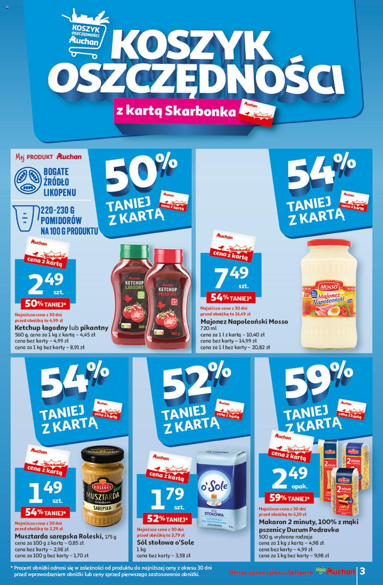 Auchan Oferty tygodnia Gazetka ważna od 04.04.2024 do 10.04.2024 strona 3