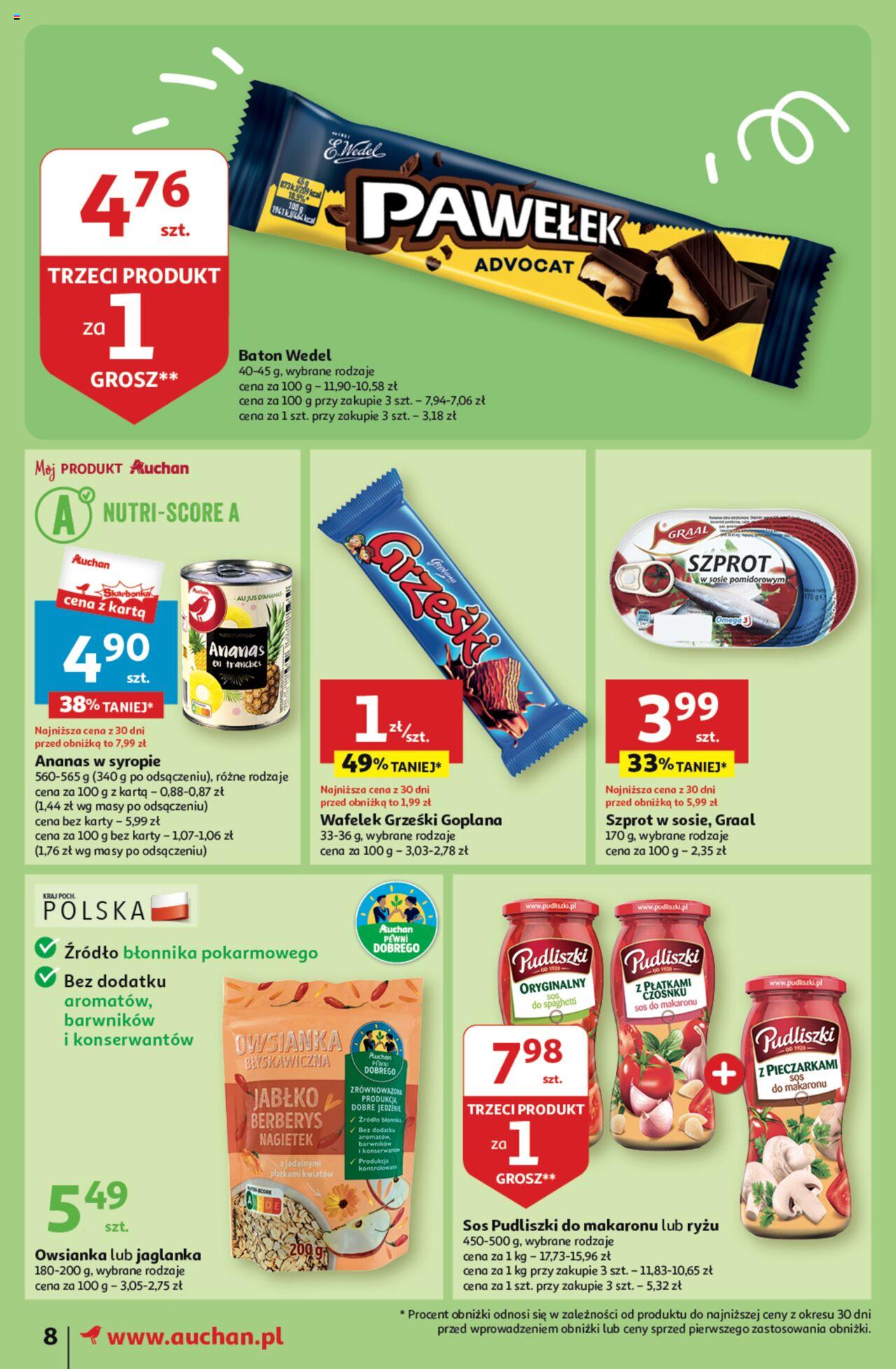 Auchan Oferty tygodnia Gazetka ważna od 11.04.2024 do 17.04.2024 strona 8