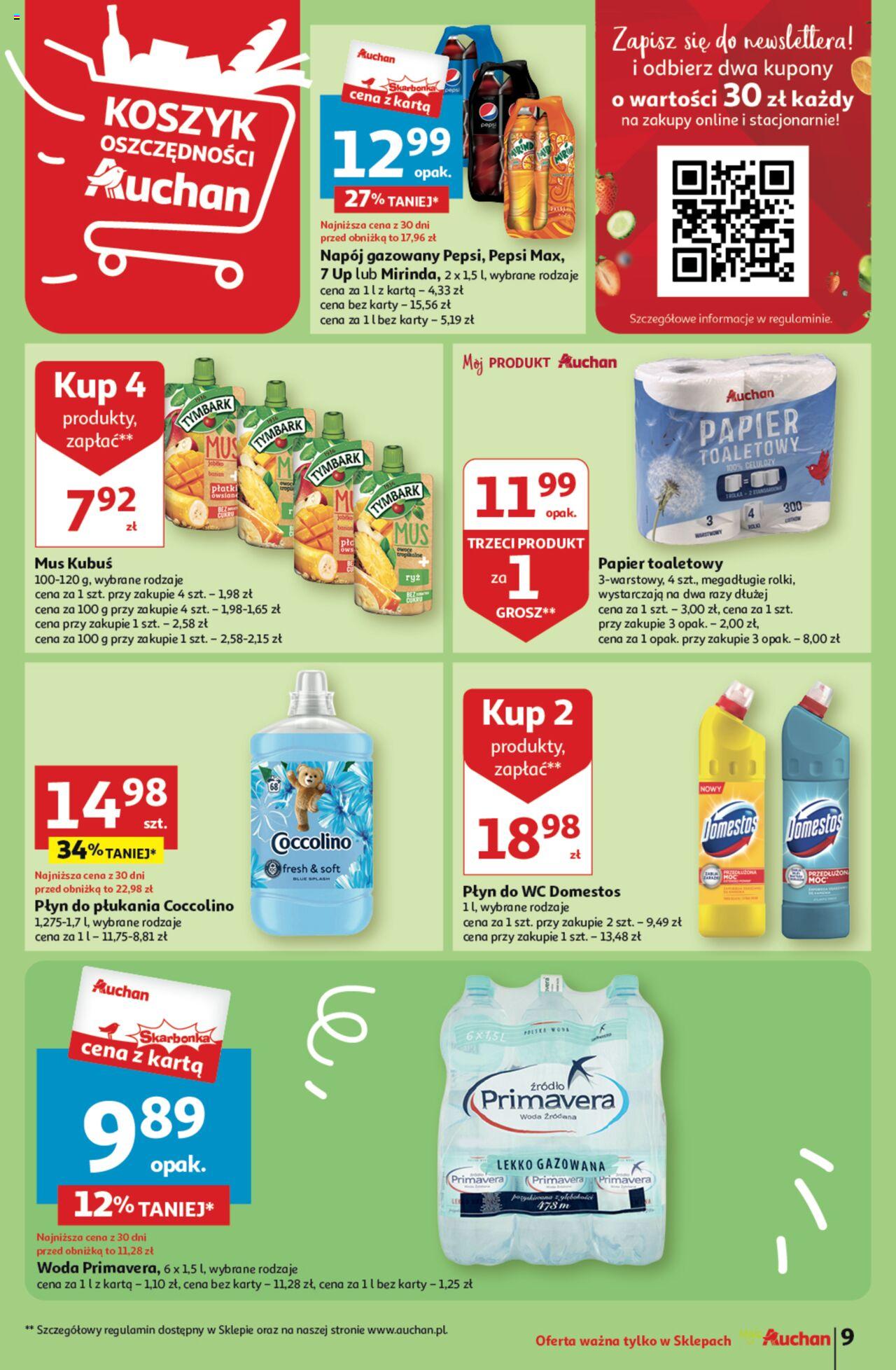 Auchan Oferty tygodnia Gazetka ważna od 11.04.2024 do 17.04.2024 strona 9