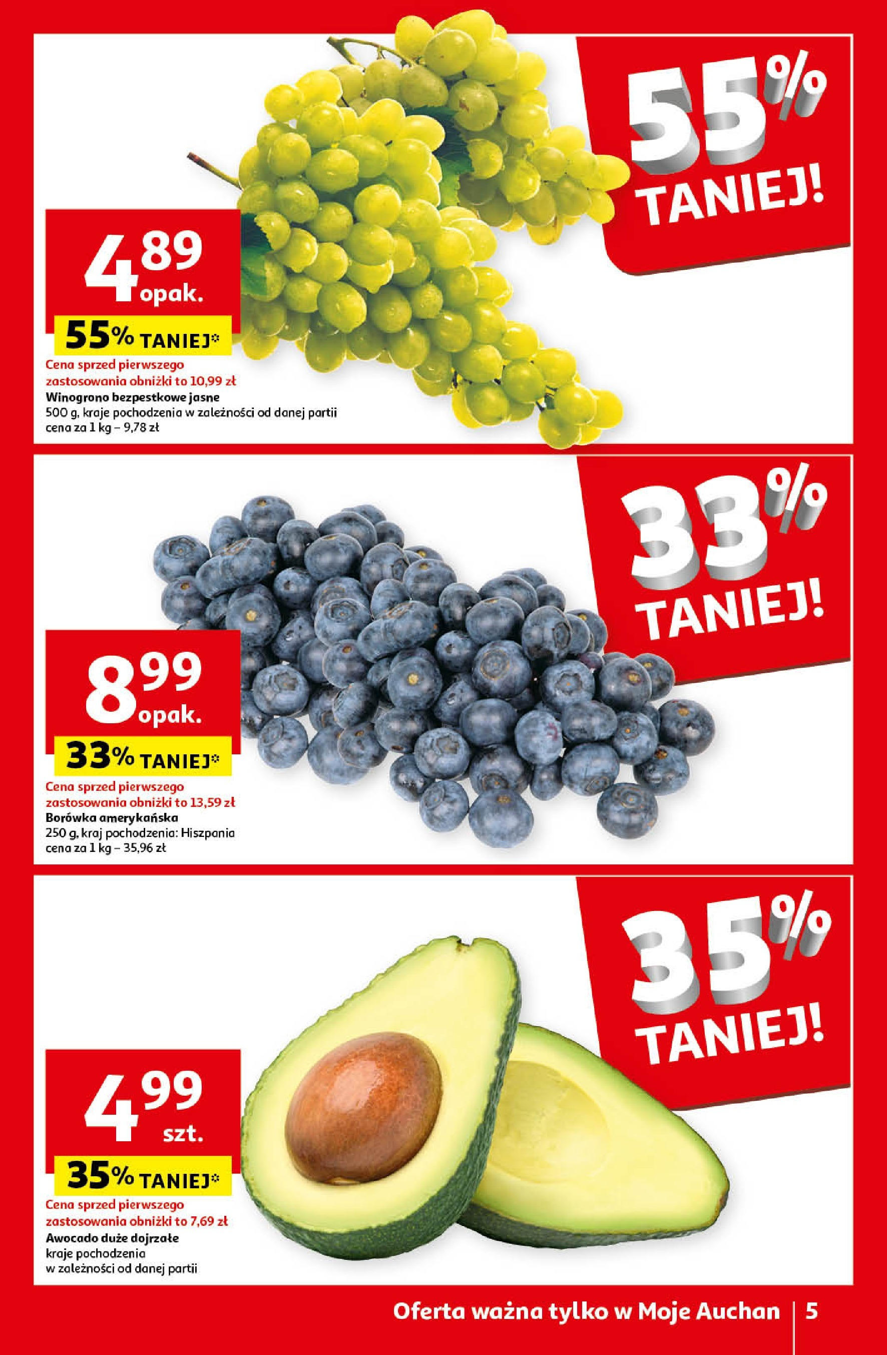 Auchan Oferty tygodnia  Gazetka ważna od 18.04.2024 do 24.04.2024 strona 3