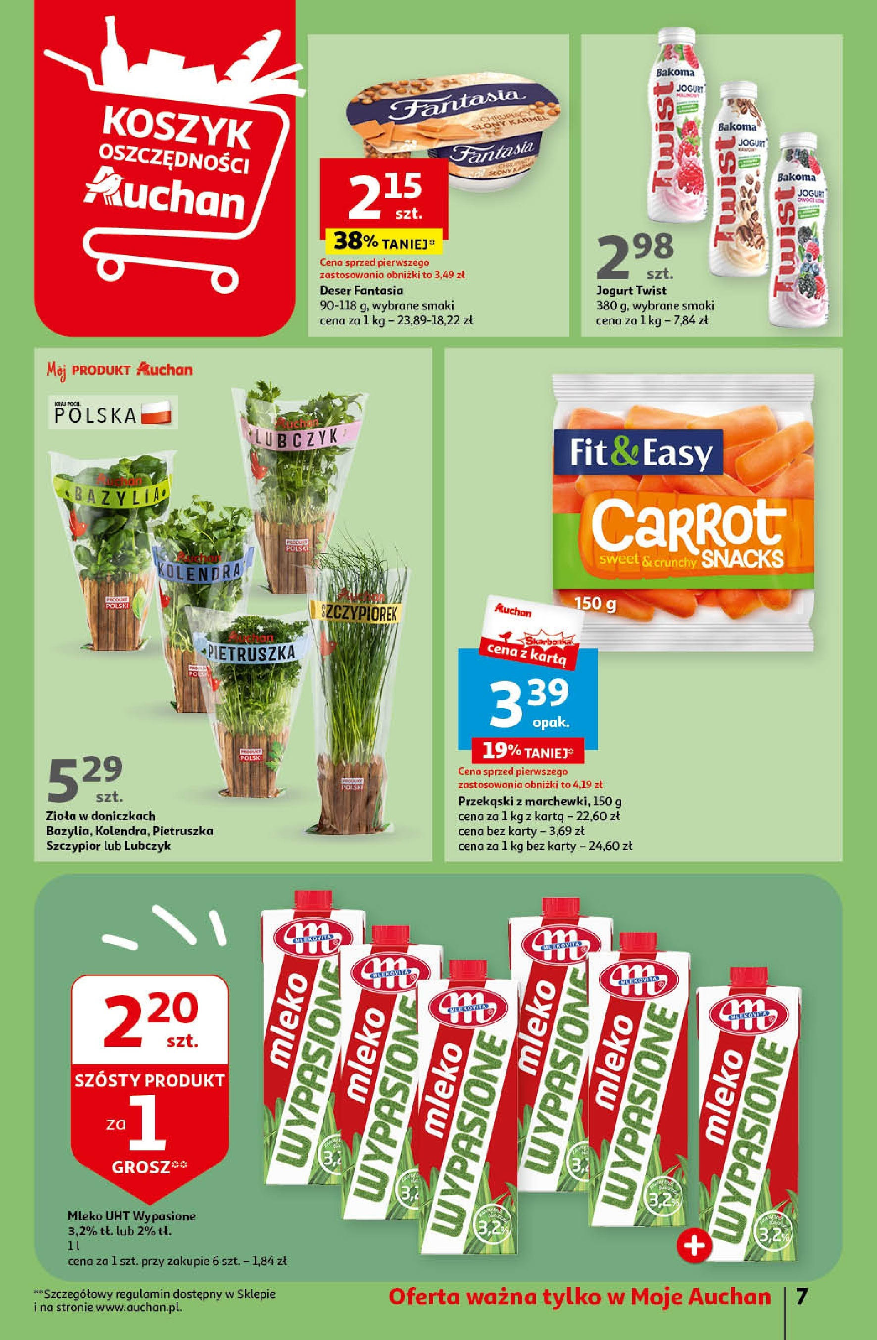 Auchan Oferty tygodnia  Gazetka ważna od 18.04.2024 do 24.04.2024 strona 5