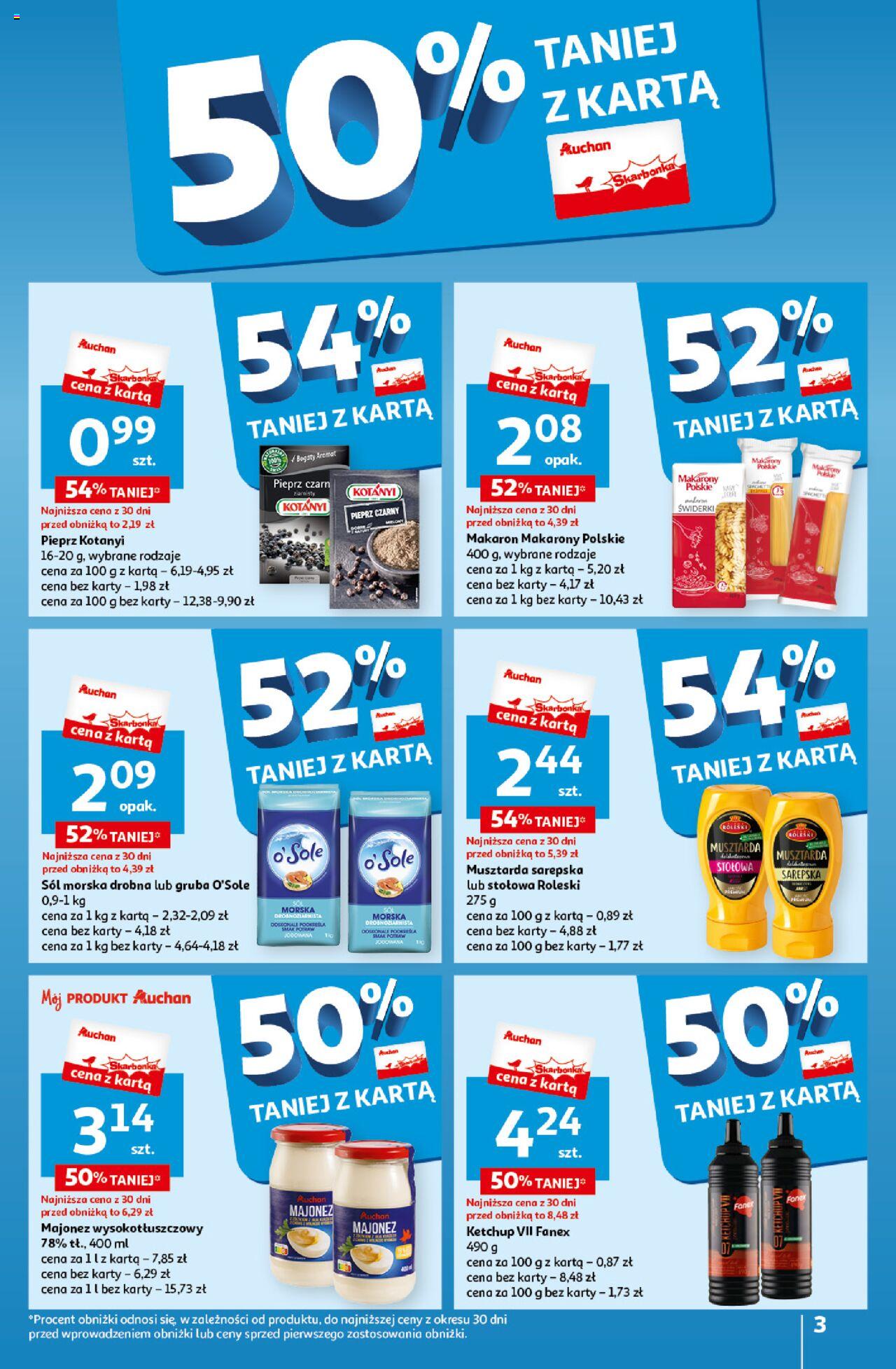 Auchan Oferty tygodnia Gazetka ważna od 23.05.2024 do 29.05.2024 strona 3