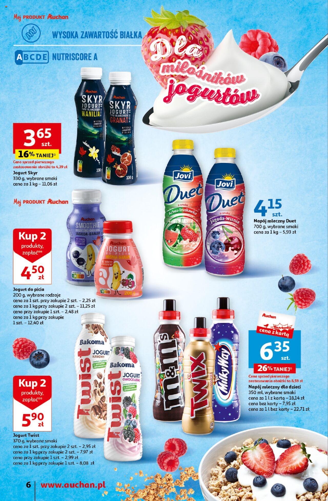 Auchan Oferty tygodnia Gazetka ważna od 23.05.2024 do 29.05.2024 strona 6