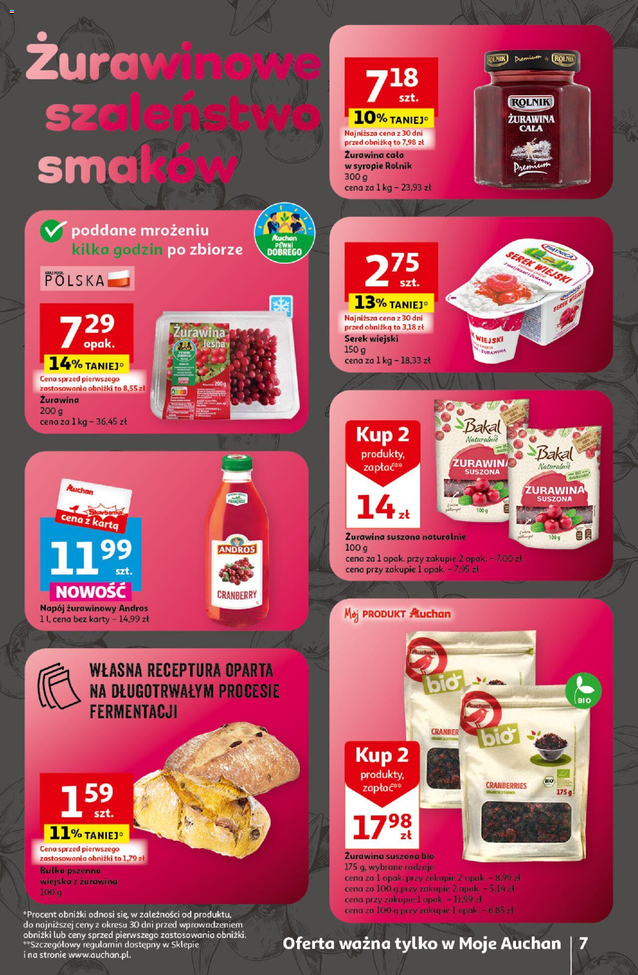 Auchan Oferty tygodnia Gazetka ważna od 23.05.2024 do 29.05.2024 strona 7