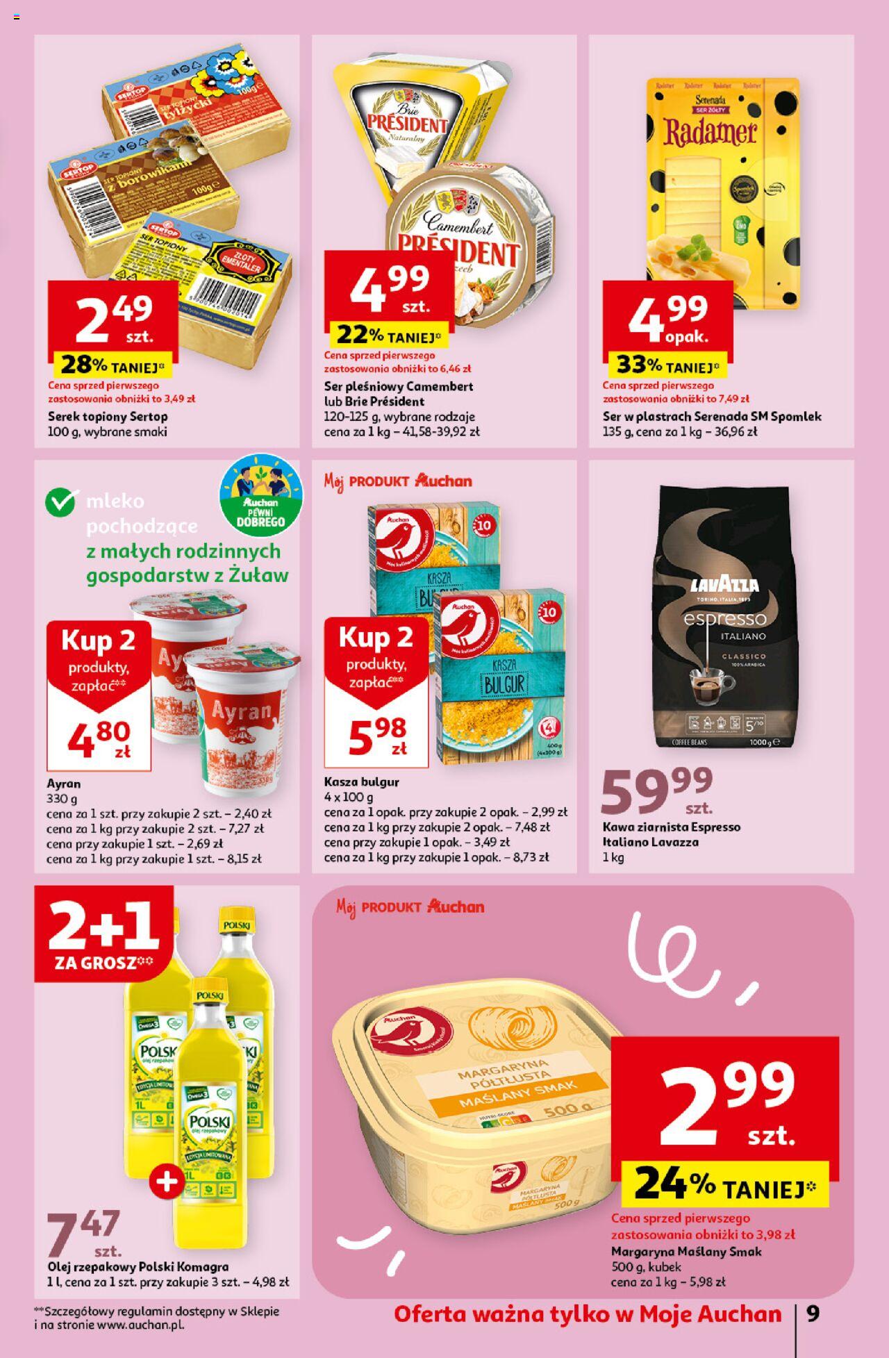 Auchan Oferty tygodnia Gazetka ważna od 23.05.2024 do 29.05.2024 strona 9