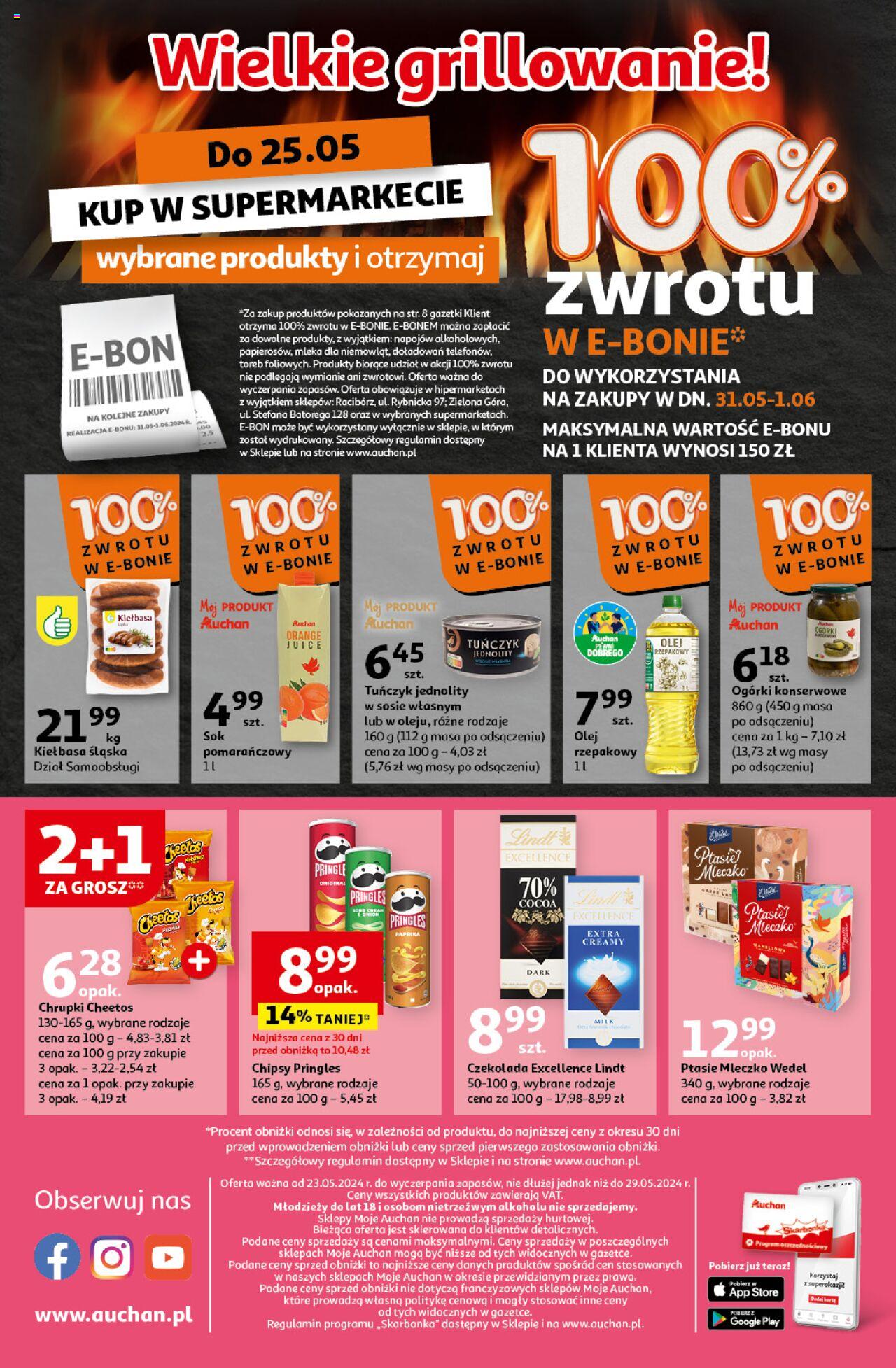 Auchan Oferty tygodnia Gazetka ważna od 23.05.2024 do 29.05.2024 strona 10