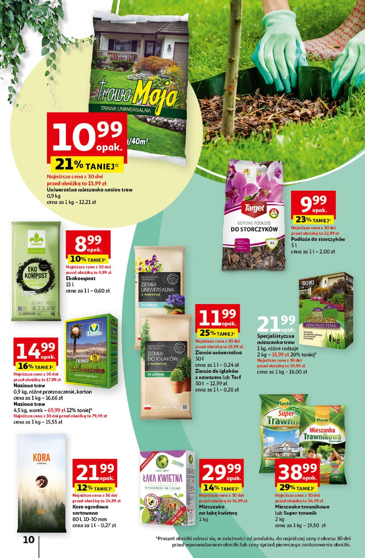 Auchan Ogród w najlepszej formie Hipermarket Gazetka ważna  od 14.03.2024 do 27.03.2024 strona 10