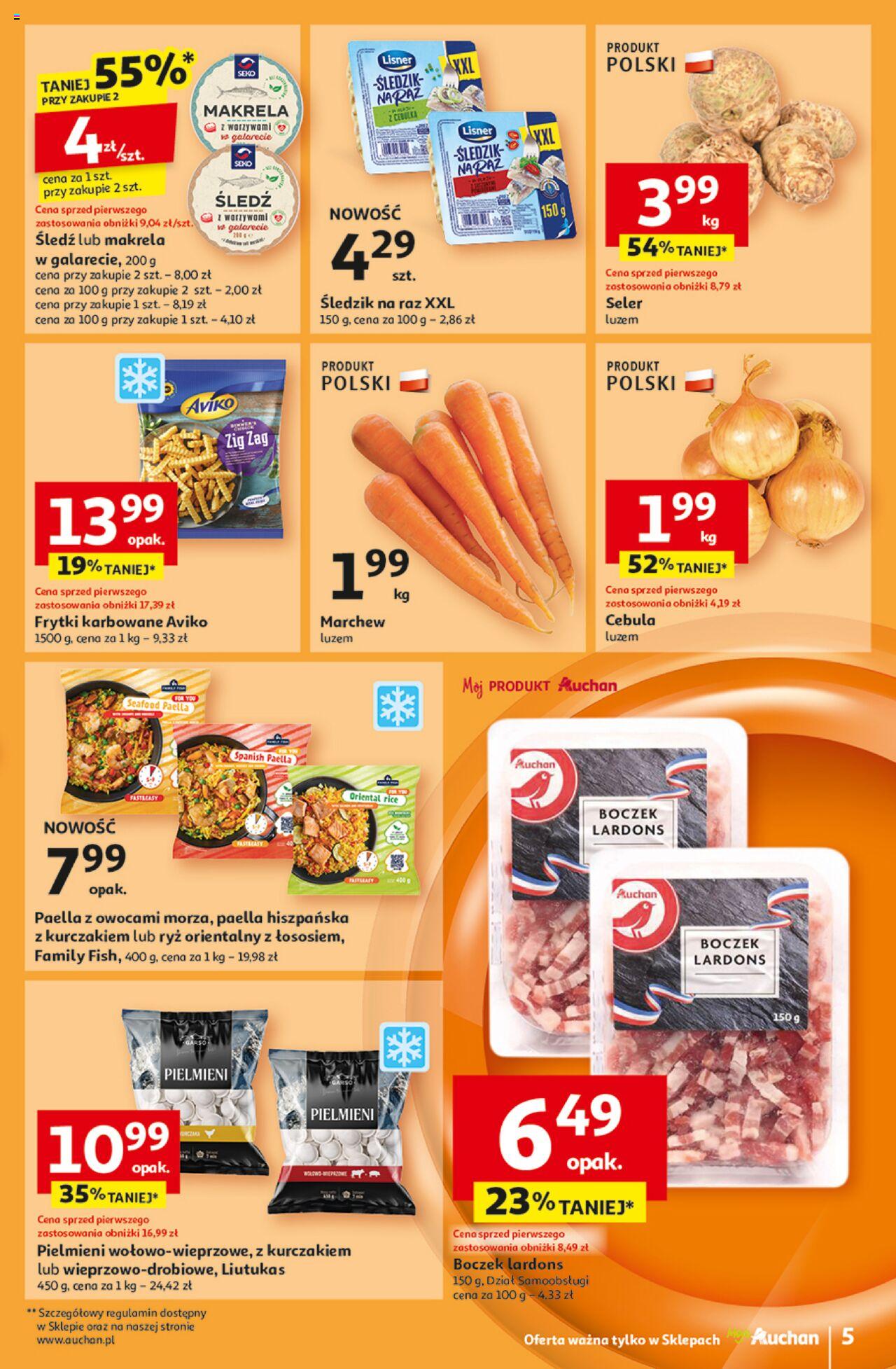 Auchan Pewność Niskich Cen Gazetka ważna od 03.10.2024 do 09.10.2024 strona 7