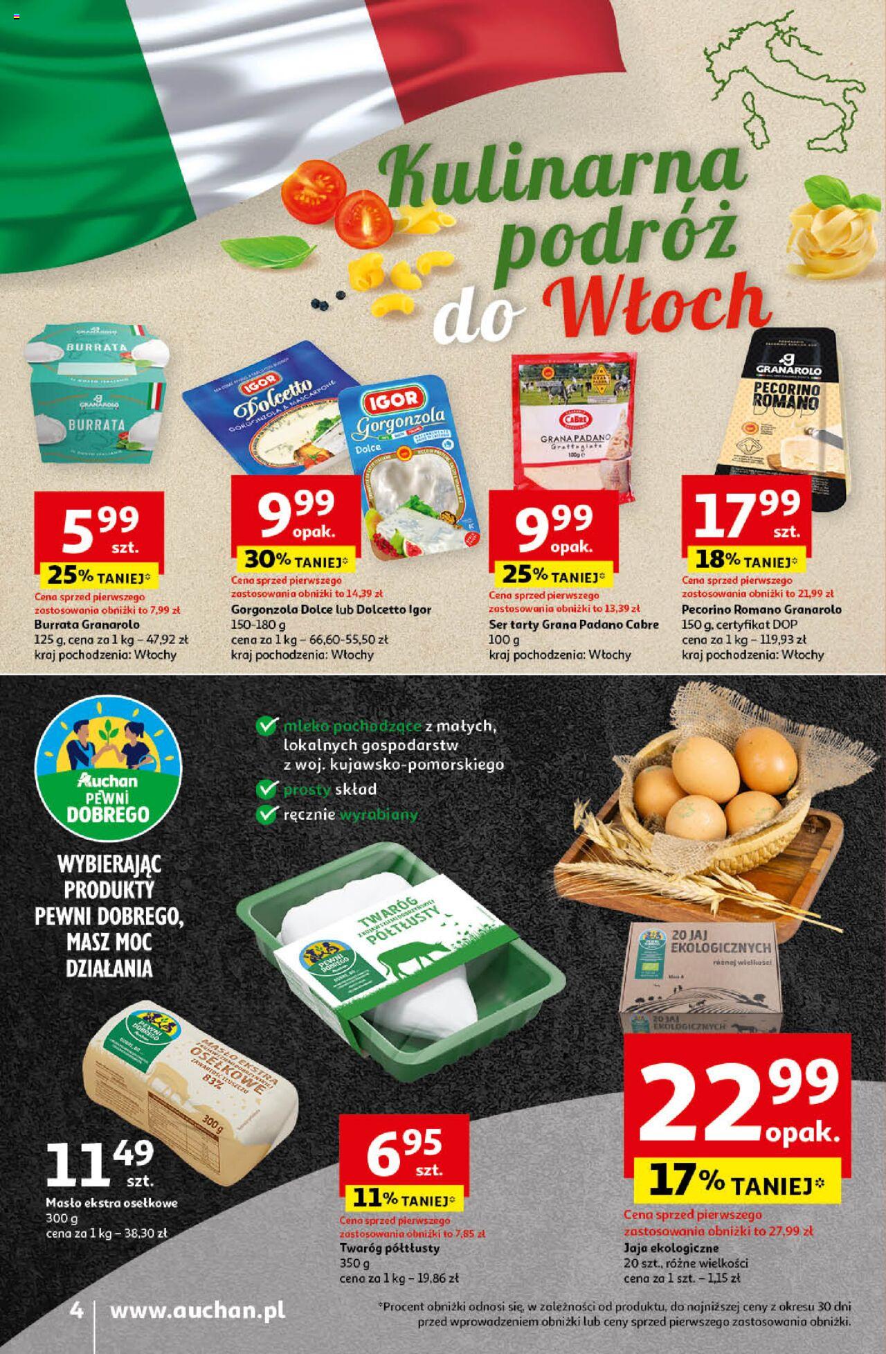 Auchan Pewność Niskich Cen Gazetka ważna od  10.10.2024 do 16.10.2024 strona 4