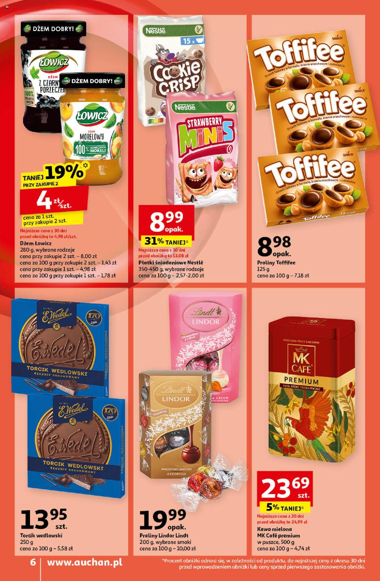Auchan Pewność Niskich Cen Gazetka ważna od  10.10.2024 do 16.10.2024 strona 6