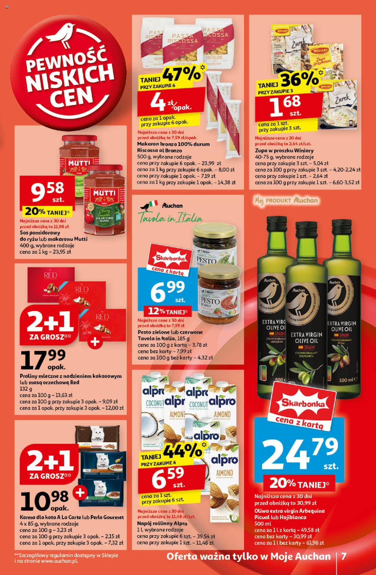 Auchan Pewność Niskich Cen Gazetka ważna od  10.10.2024 do 16.10.2024 strona 7