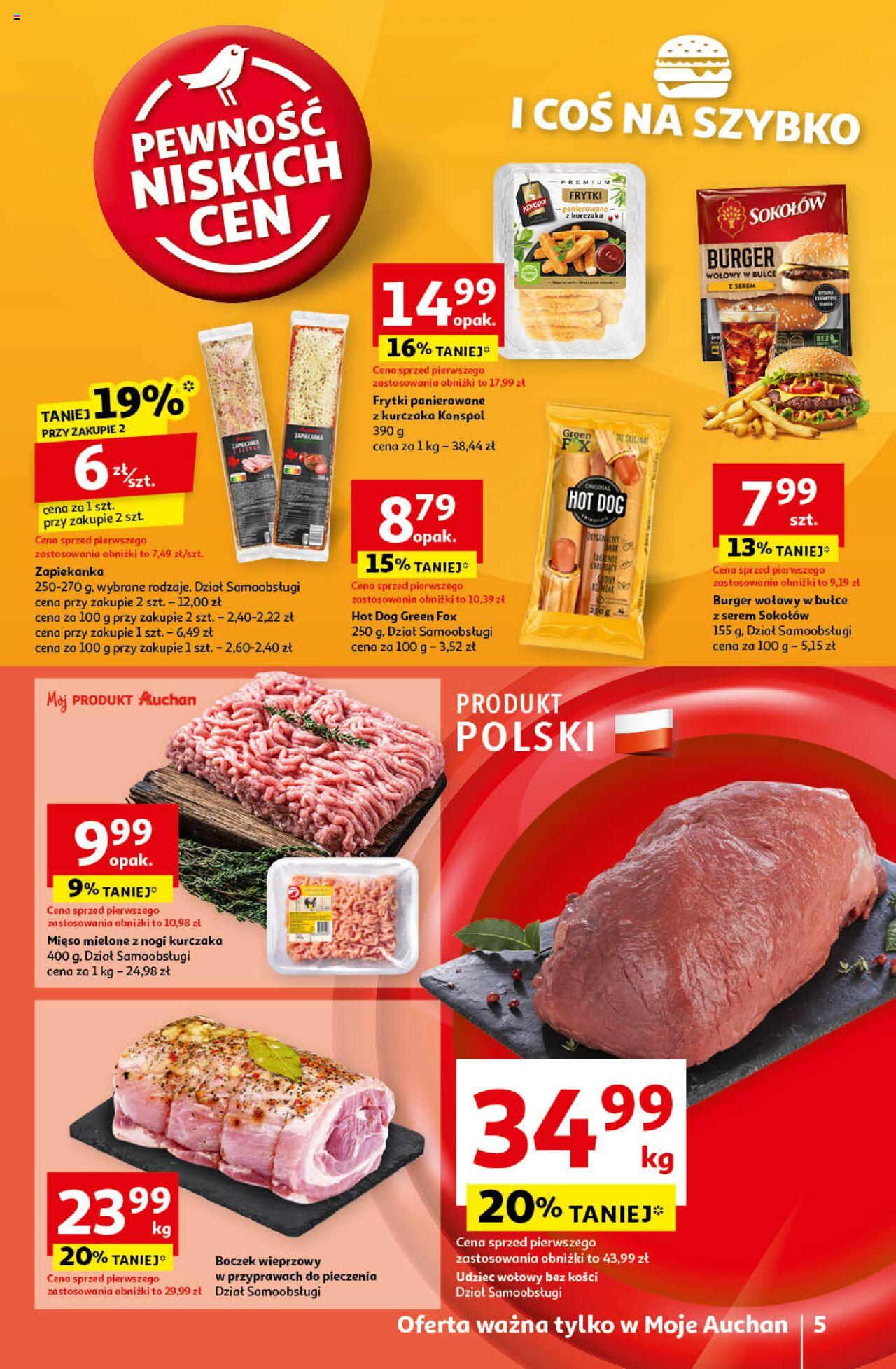 Auchan Pewność Niskich Cen Gazetka ważna od 12.09.2024 do 18.09.2024 strona 5