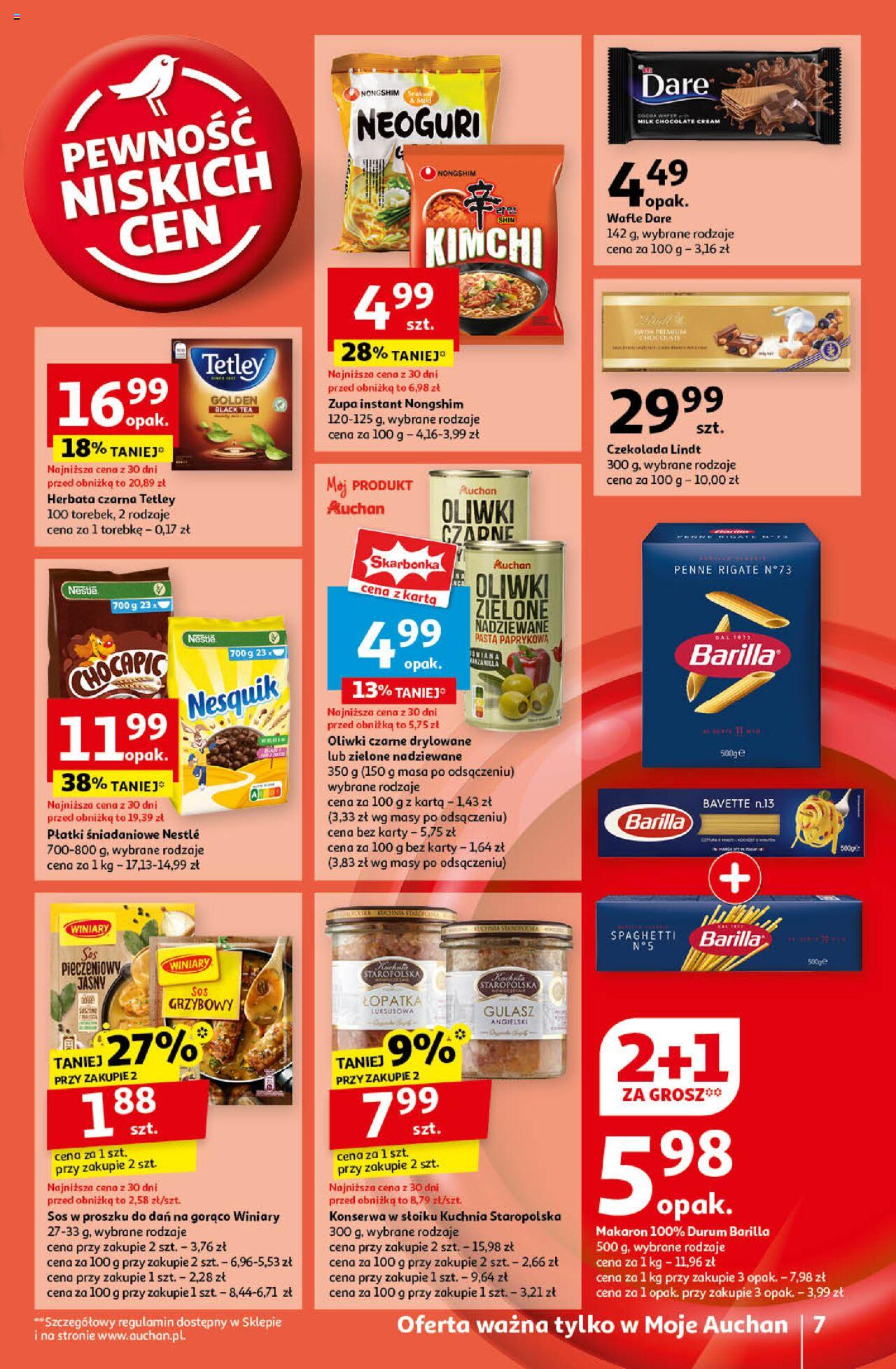 Auchan Pewność Niskich Cen Gazetka ważna od 12.09.2024 do 18.09.2024 strona 7