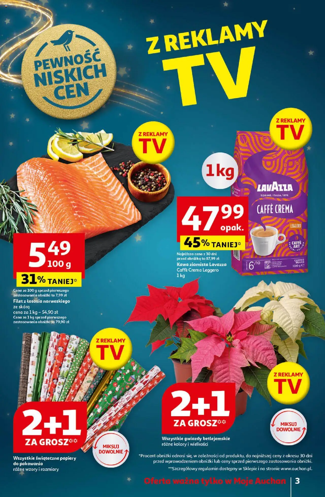 Auchan Pewność Niskich Cen Gazetka ważna od 12.12.2024 do 18.12.2024 strona 3