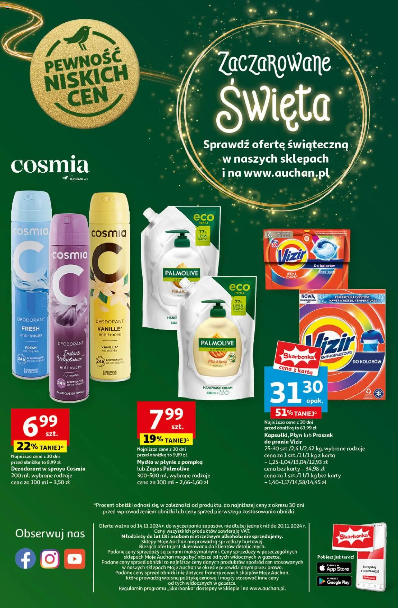 Auchan Pewność Niskich Cen Gazetka ważna od 14.11.2024 do 20.11.2024 strona 10