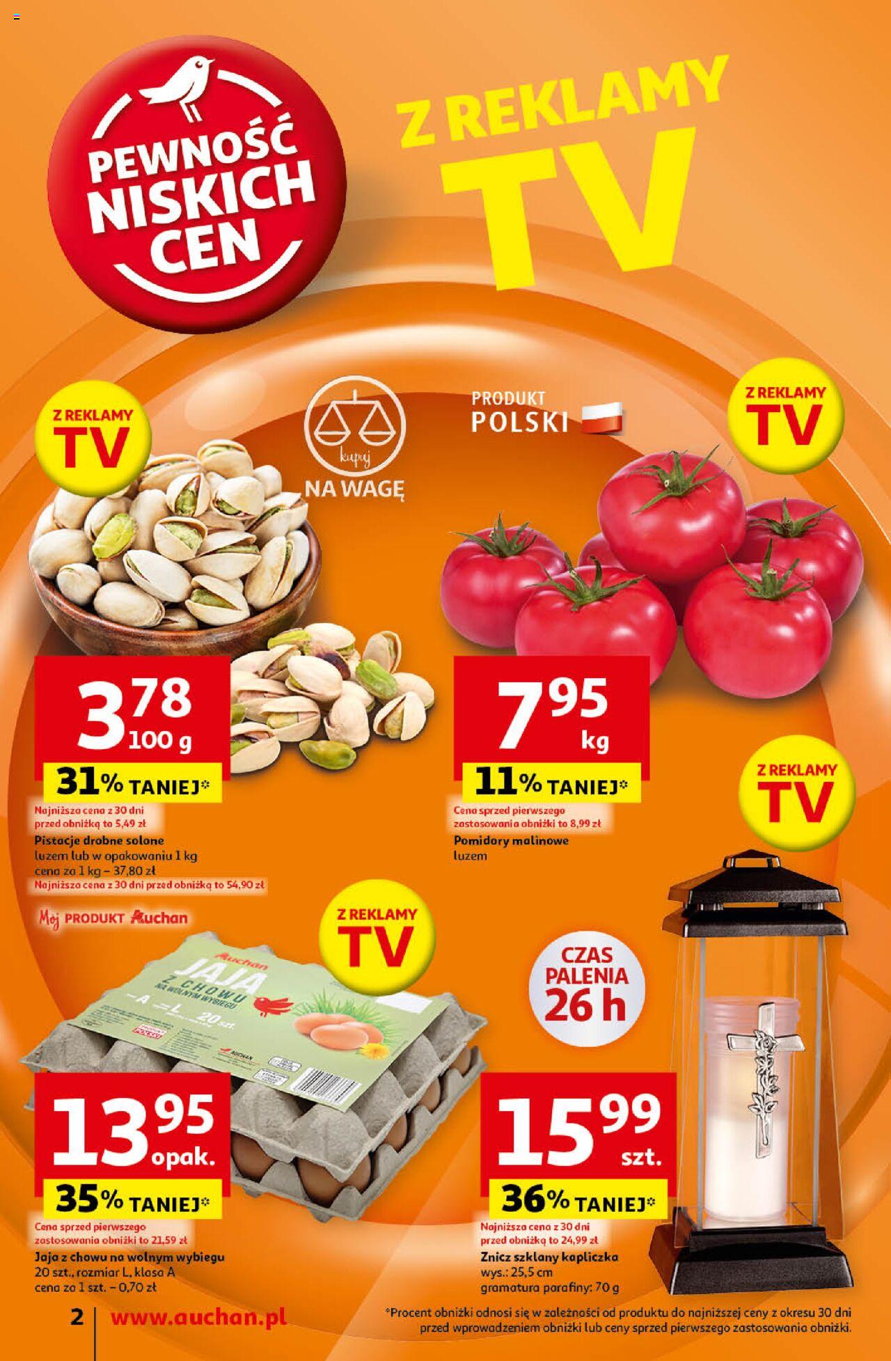 Auchan Pewność Niskich Cen Gazetka ważna od 17.10.2024 do 23.10.2024 strona 2