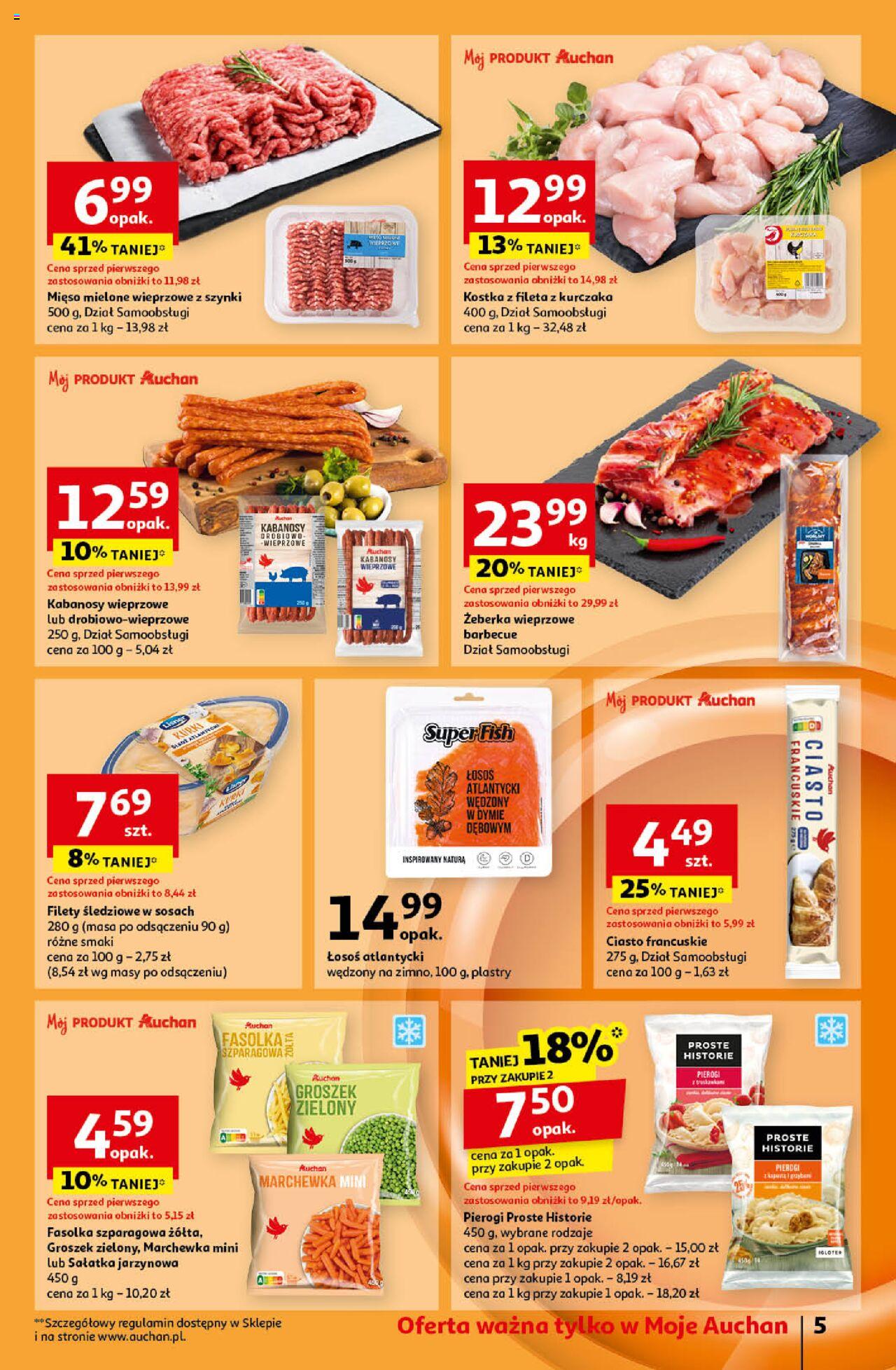 Auchan Pewność Niskich Cen Gazetka ważna od 17.10.2024 do 23.10.2024 strona 7