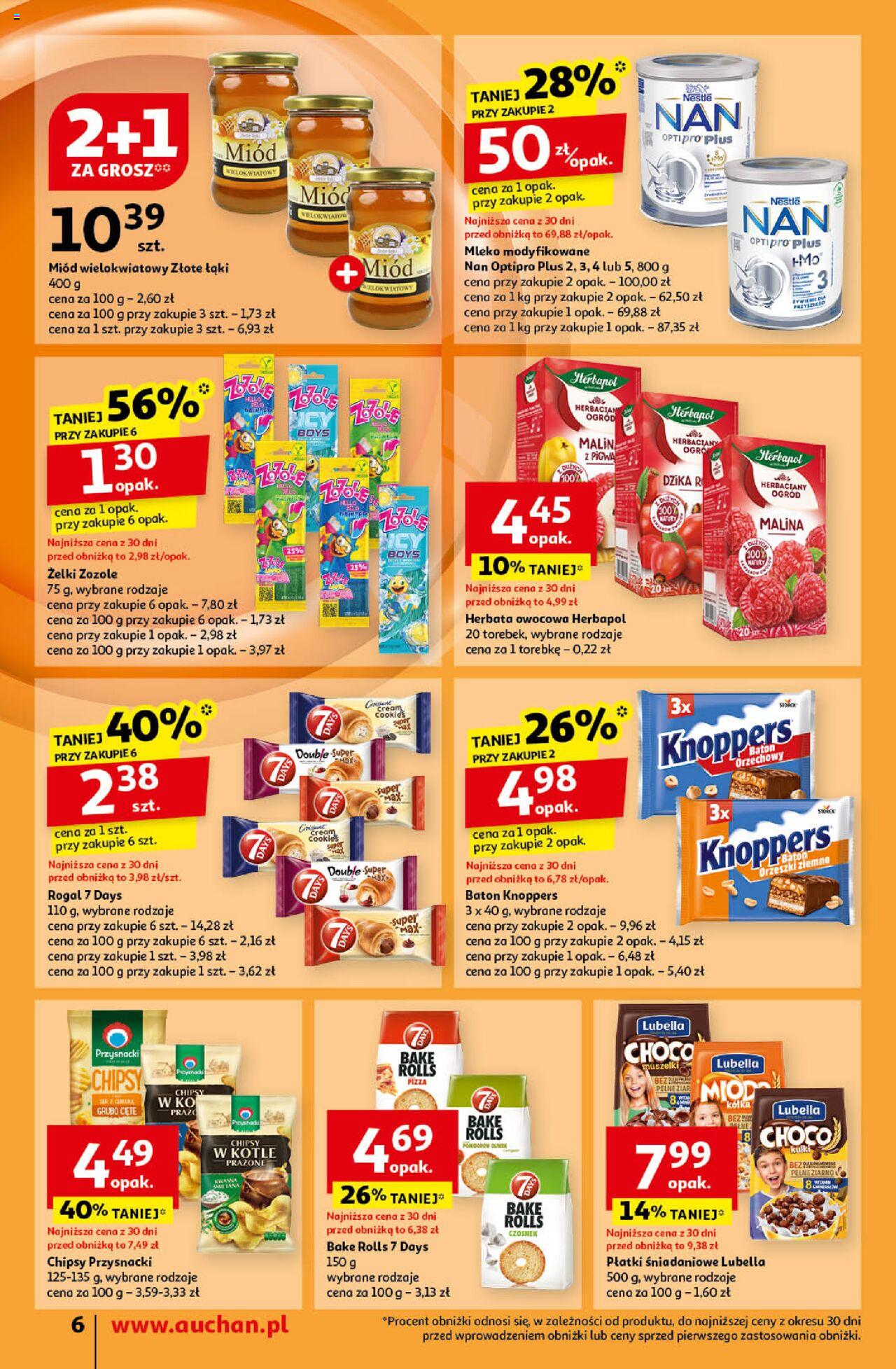 Auchan Pewność Niskich Cen Gazetka ważna od 17.10.2024 do 23.10.2024 strona 8