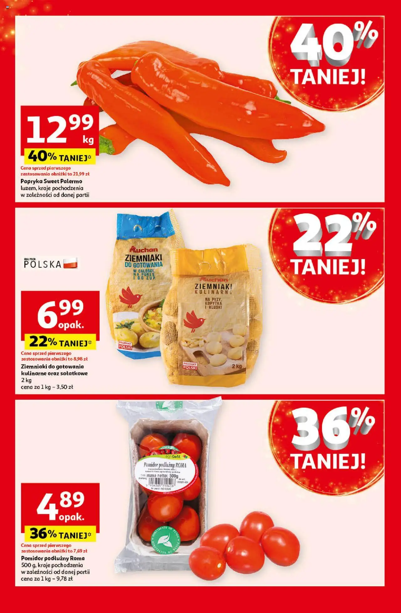 Auchan Pewność Niskich Cen Gazetka ważna od 19.12.2024 do 24.12.2024 strona 5