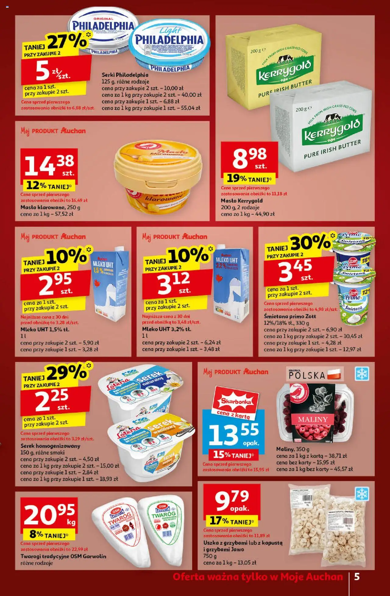 Auchan Pewność Niskich Cen Gazetka ważna od 19.12.2024 do 24.12.2024 strona 7