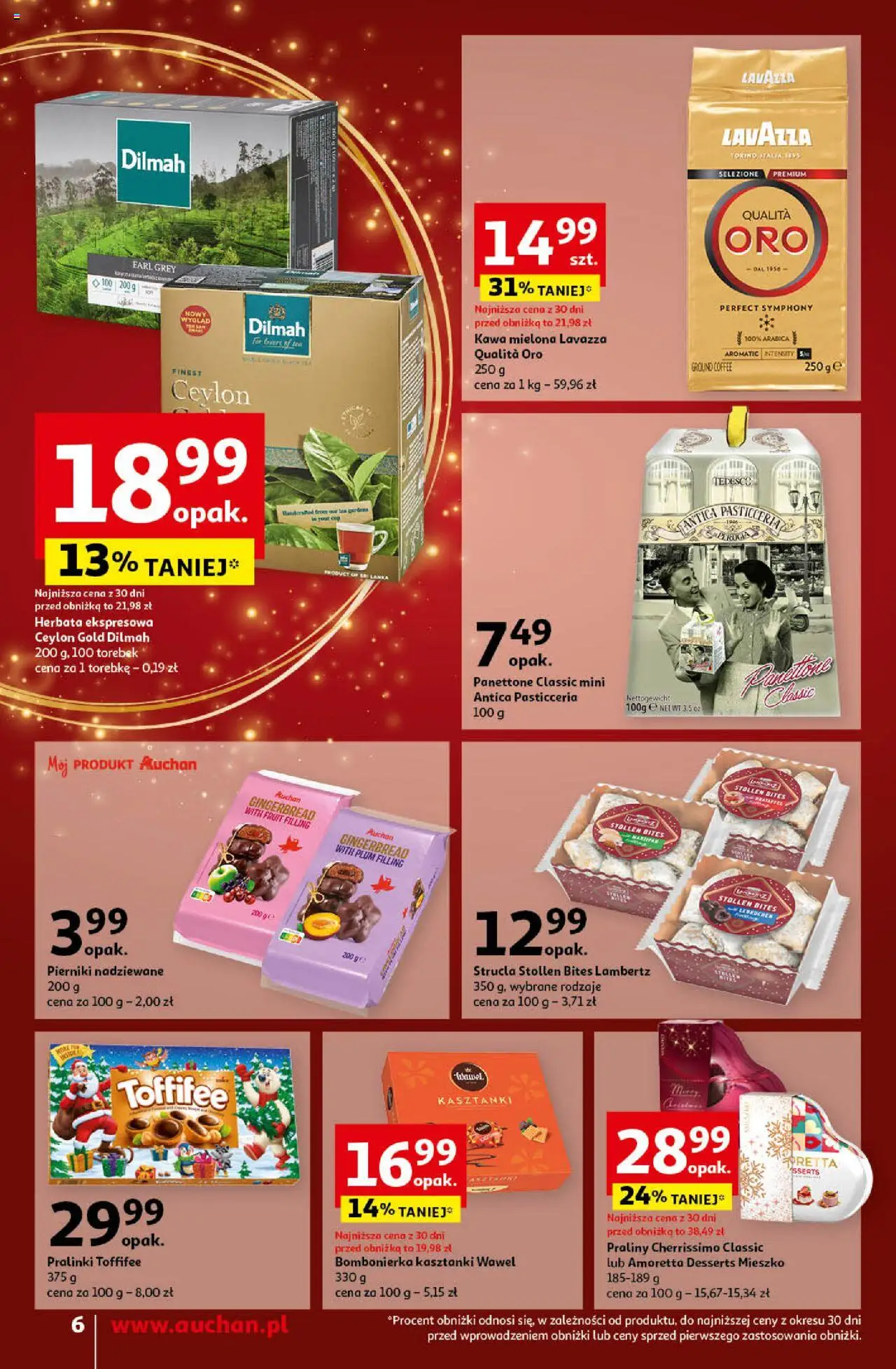 Auchan Pewność Niskich Cen Gazetka ważna od 19.12.2024 do 24.12.2024 strona 8