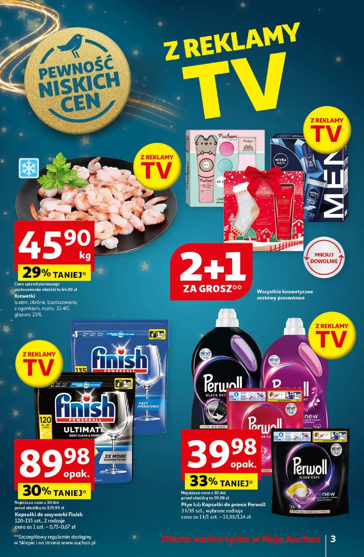 Auchan Pewność Niskich Cen Gazetka ważna od 21.11.2024 do 27.11.2024 strona 3
