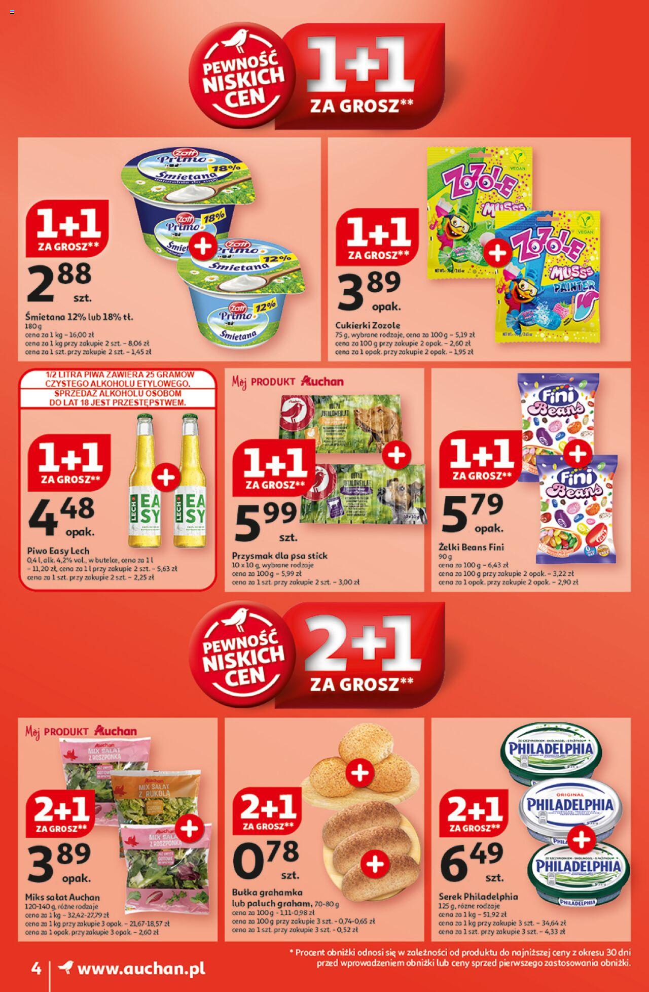 Auchan Pewność Niskich Cen Gazetka ważna od 22.08.2024 do 28.08.2024 strona 6