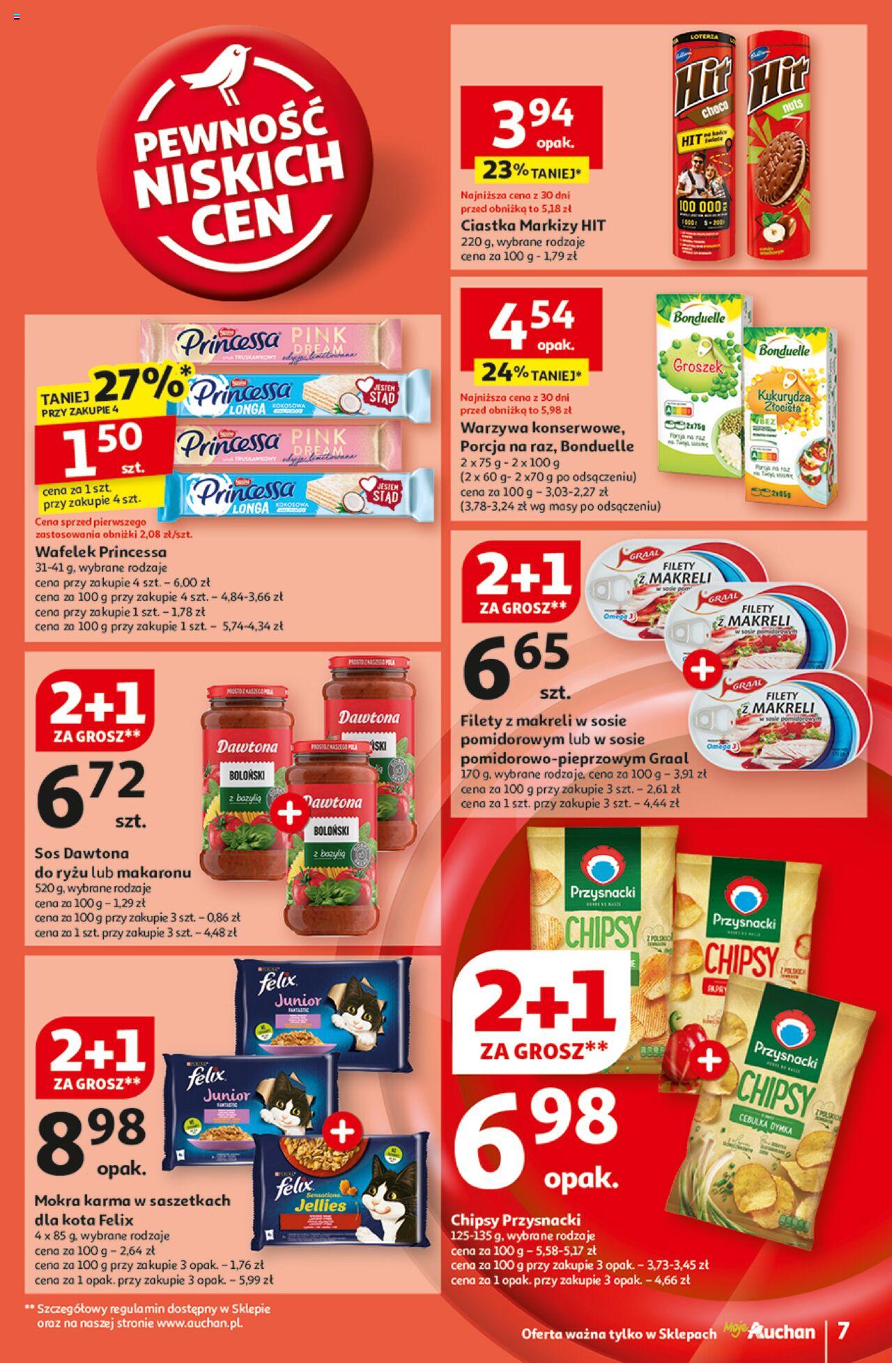 Auchan Pewność Niskich Cen Gazetka ważna od 22.08.2024 do 28.08.2024 strona 9