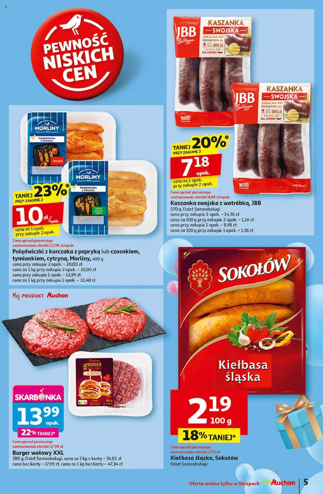 Auchan Pewność Niskich Cen Gazetka ważna od 24.04.2025 do 29.04.2025 strona 7