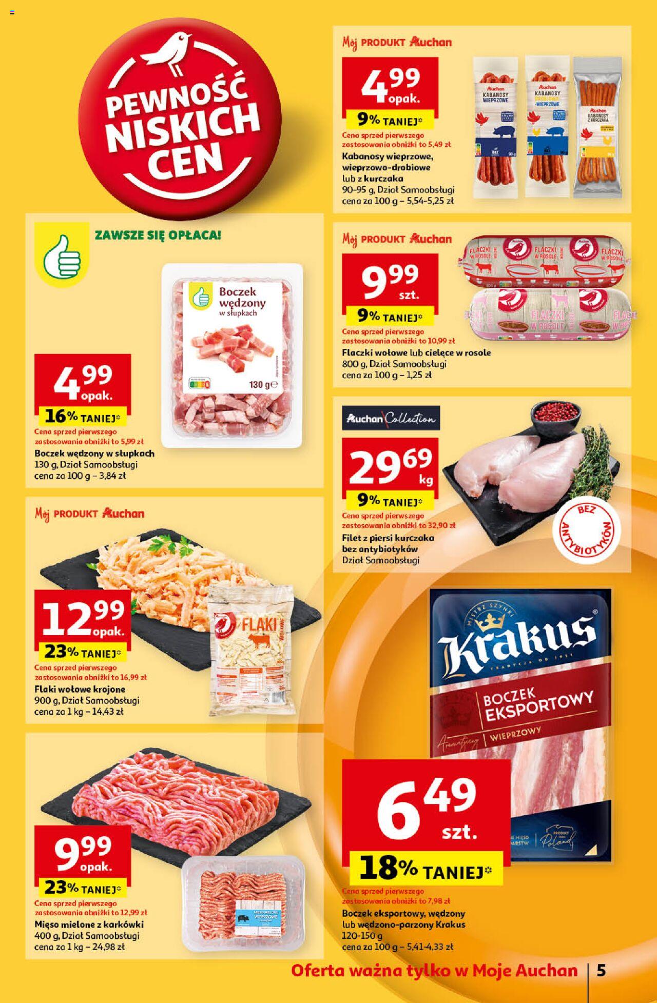 Auchan Pewność Niskich Cen Gazetka ważna od 24.10.2024 do 30.10.2024 strona 7
