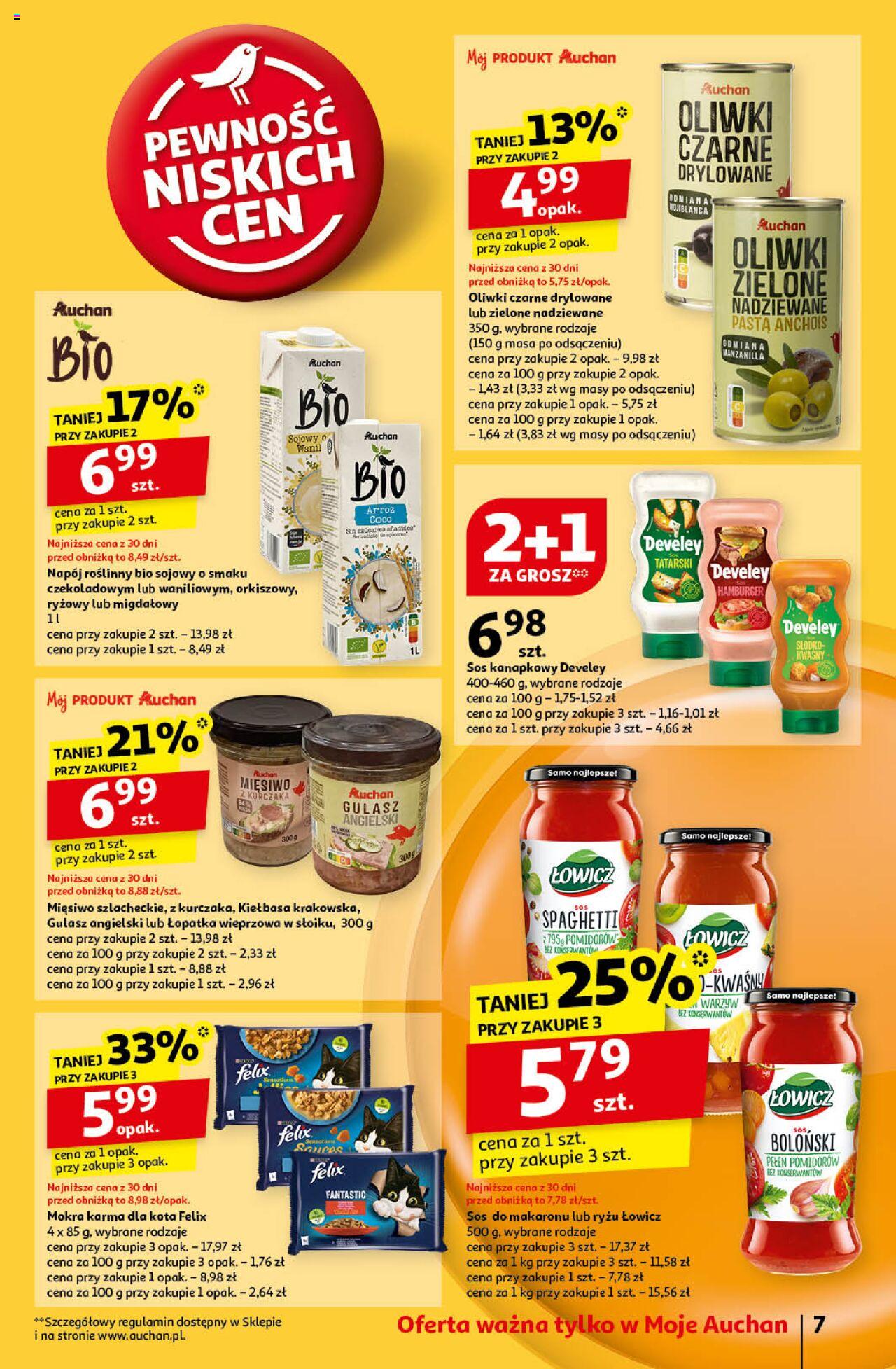 Auchan Pewność Niskich Cen Gazetka ważna od 24.10.2024 do 30.10.2024 strona 9