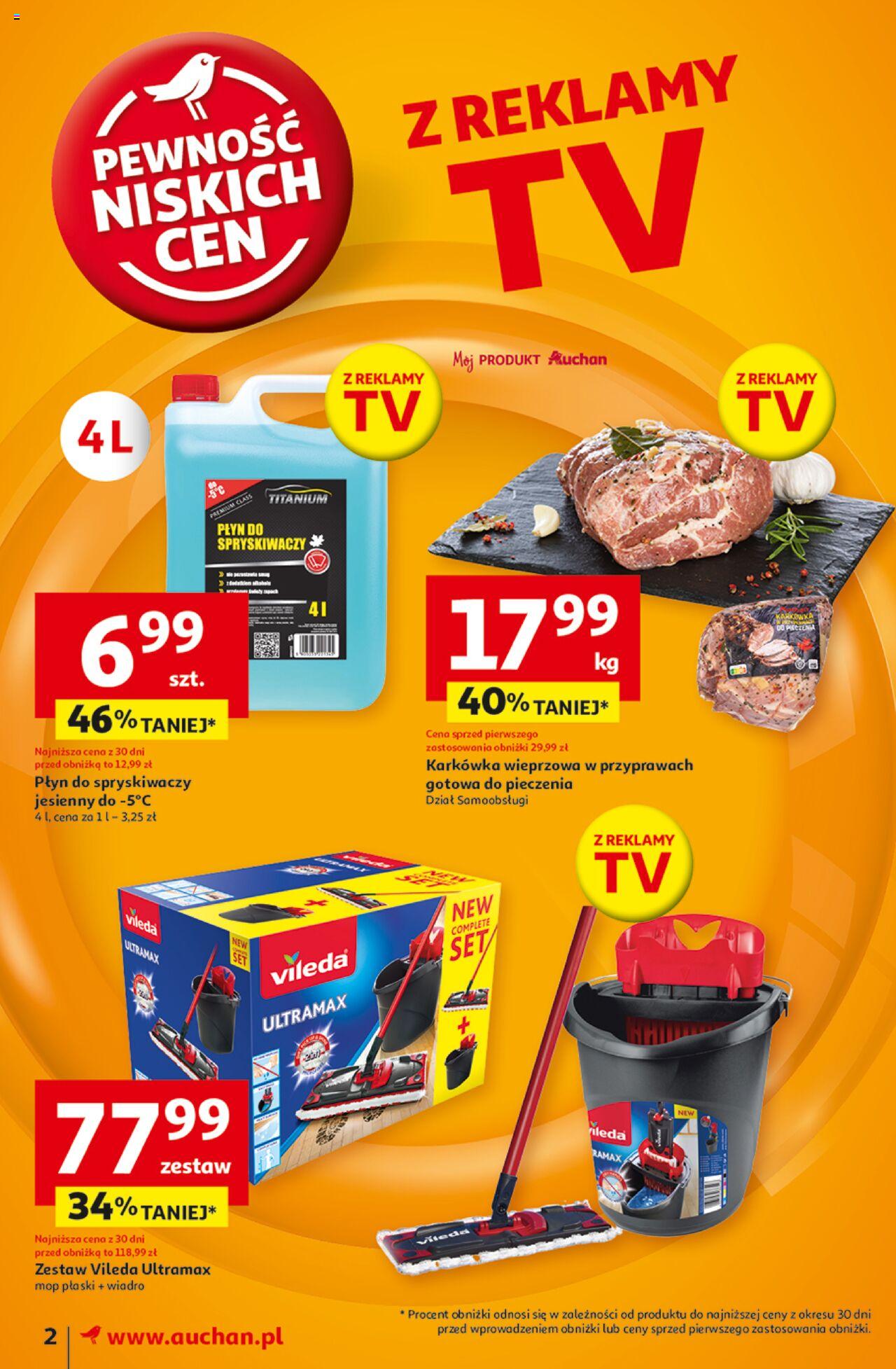 Auchan Pewność Niskich Cen Gazetka ważna od 26.09.2024 do 02.10.2024 strona 2