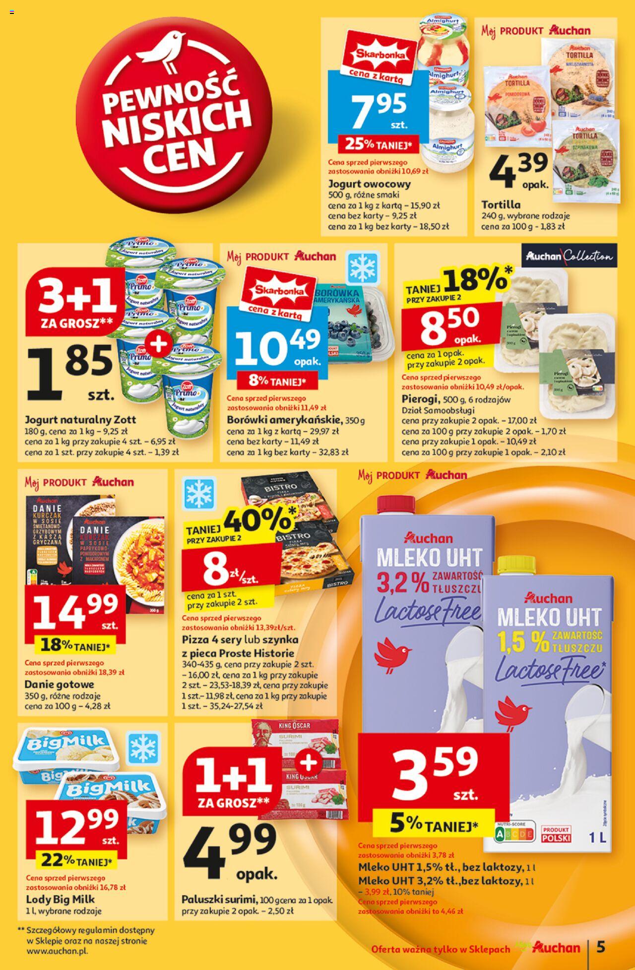 Auchan Pewność Niskich Cen Gazetka ważna od 26.09.2024 do 02.10.2024 strona 7
