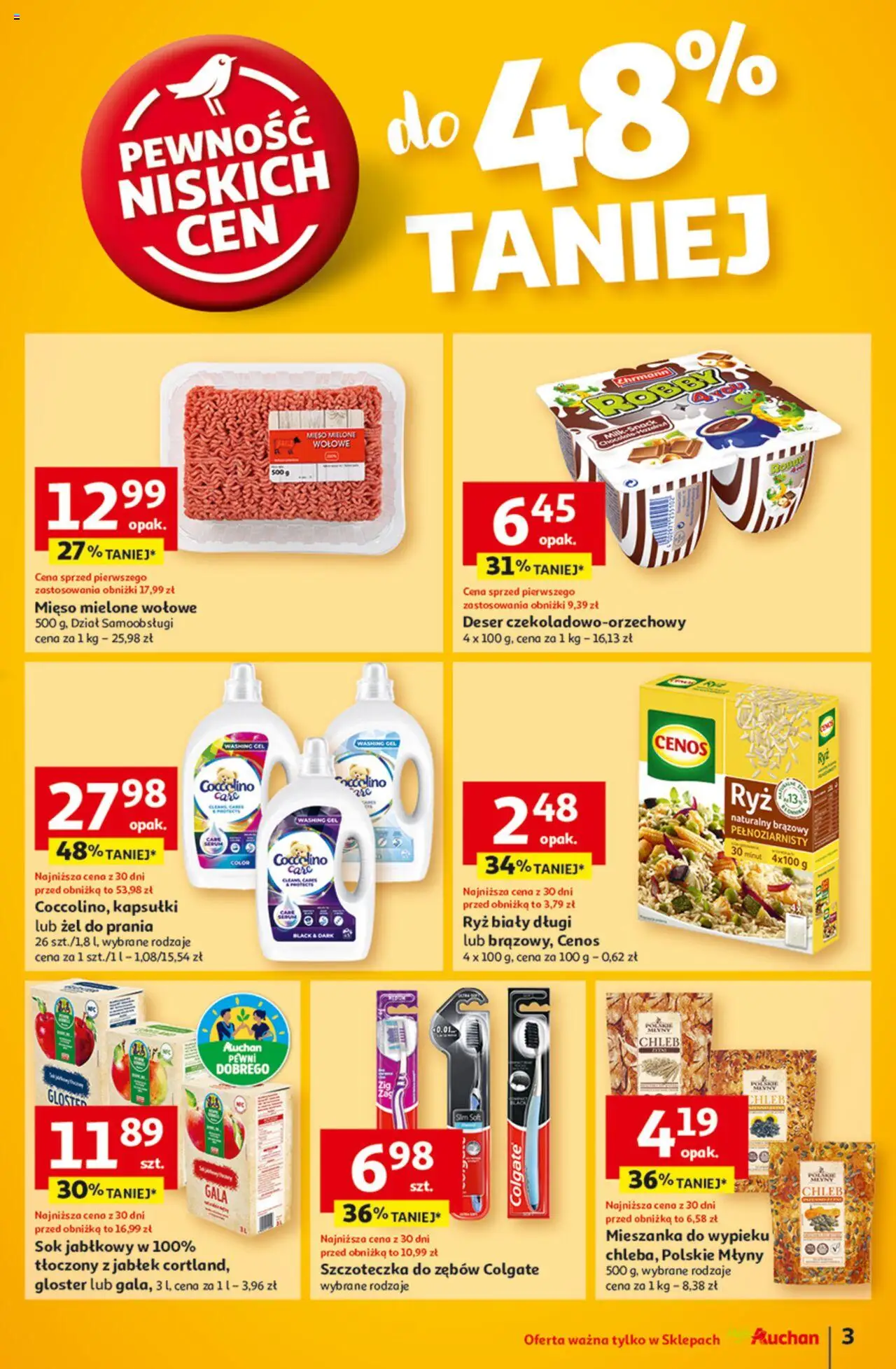 Auchan Pewność Niskich Cen Gazetka ważna od 27.02.2025 do 05.03.2025 strona 3
