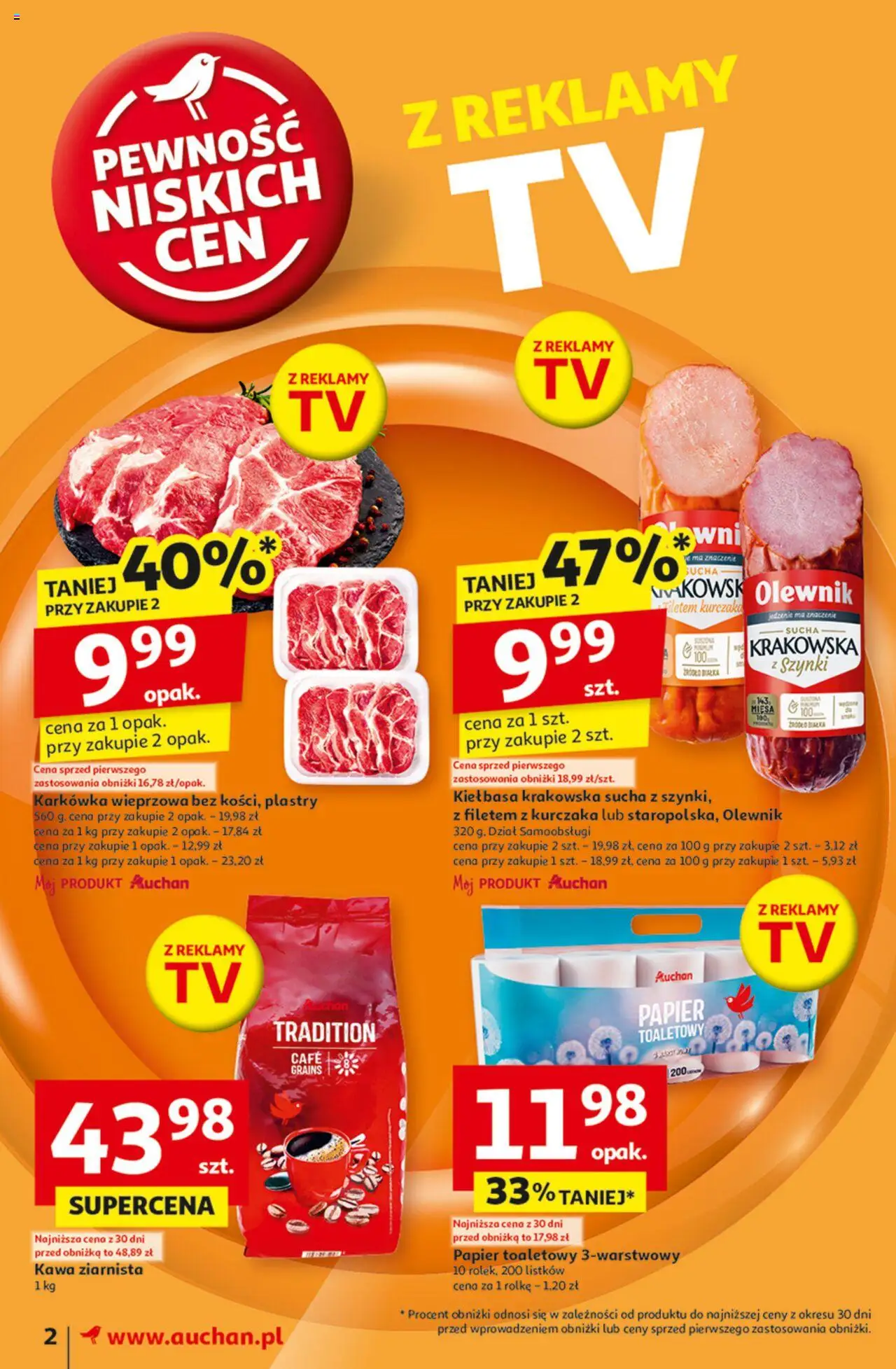 Auchan Pewność Niskich Cen Gazetka ważna od 27.03.2025 do 02.04.2025 strona 4