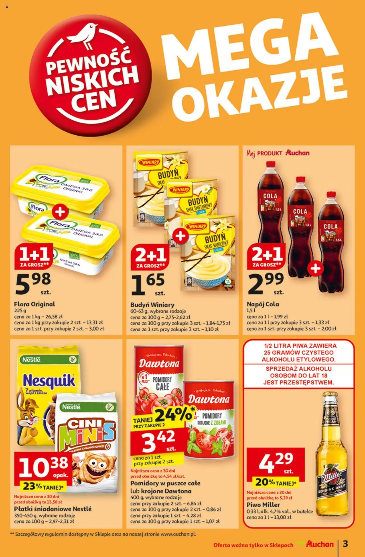 Auchan Pewność Niskich Cen Gazetka ważna od 27.03.2025 do 02.04.2025 strona 5