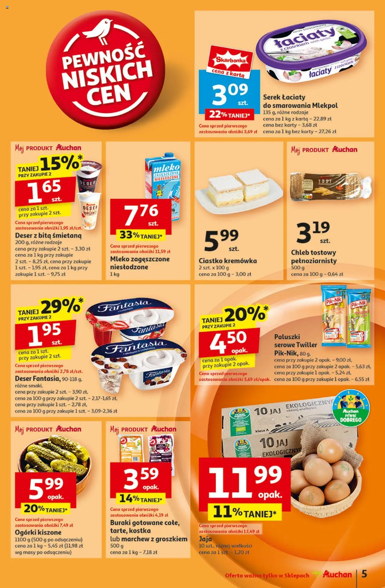 Auchan Pewność Niskich Cen Gazetka ważna od 30.01.2025 do 05.02.2025 strona 7