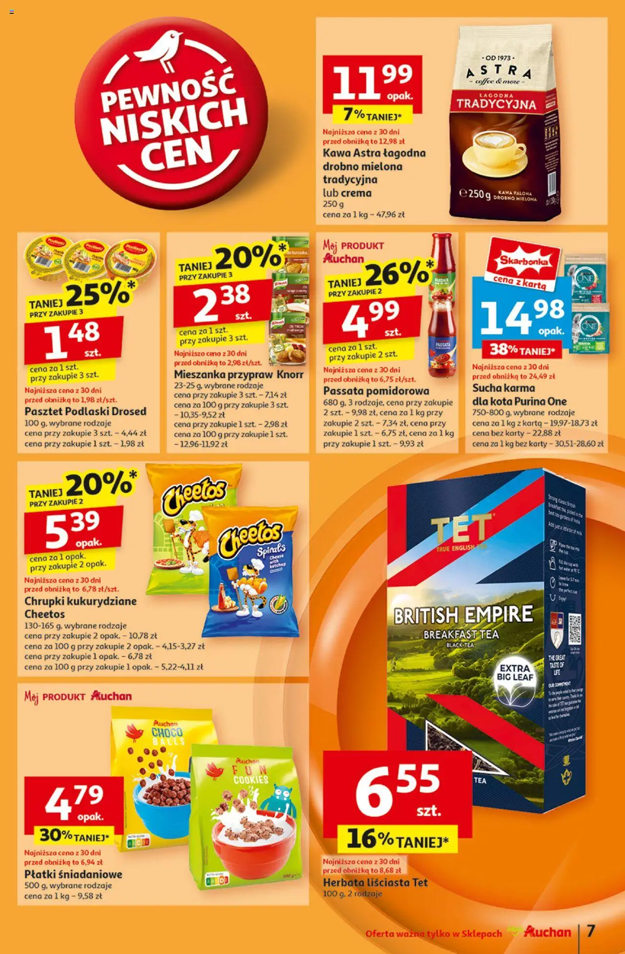 Auchan Pewność Niskich Cen Gazetka ważna od 30.01.2025 do 05.02.2025 strona 9